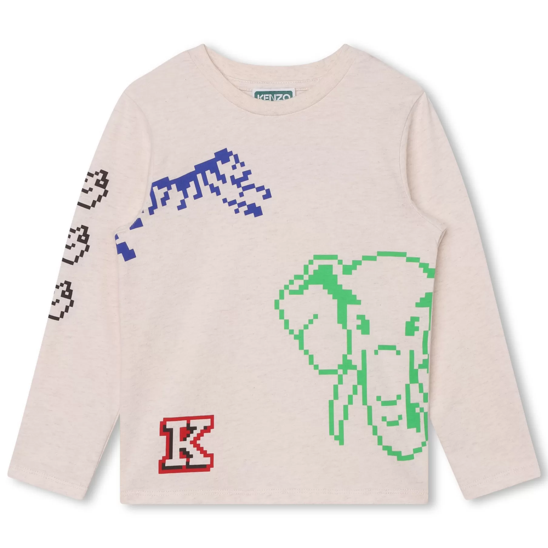 Garçon KENZO KIDS T-Shirt En Coton A Imprimes
