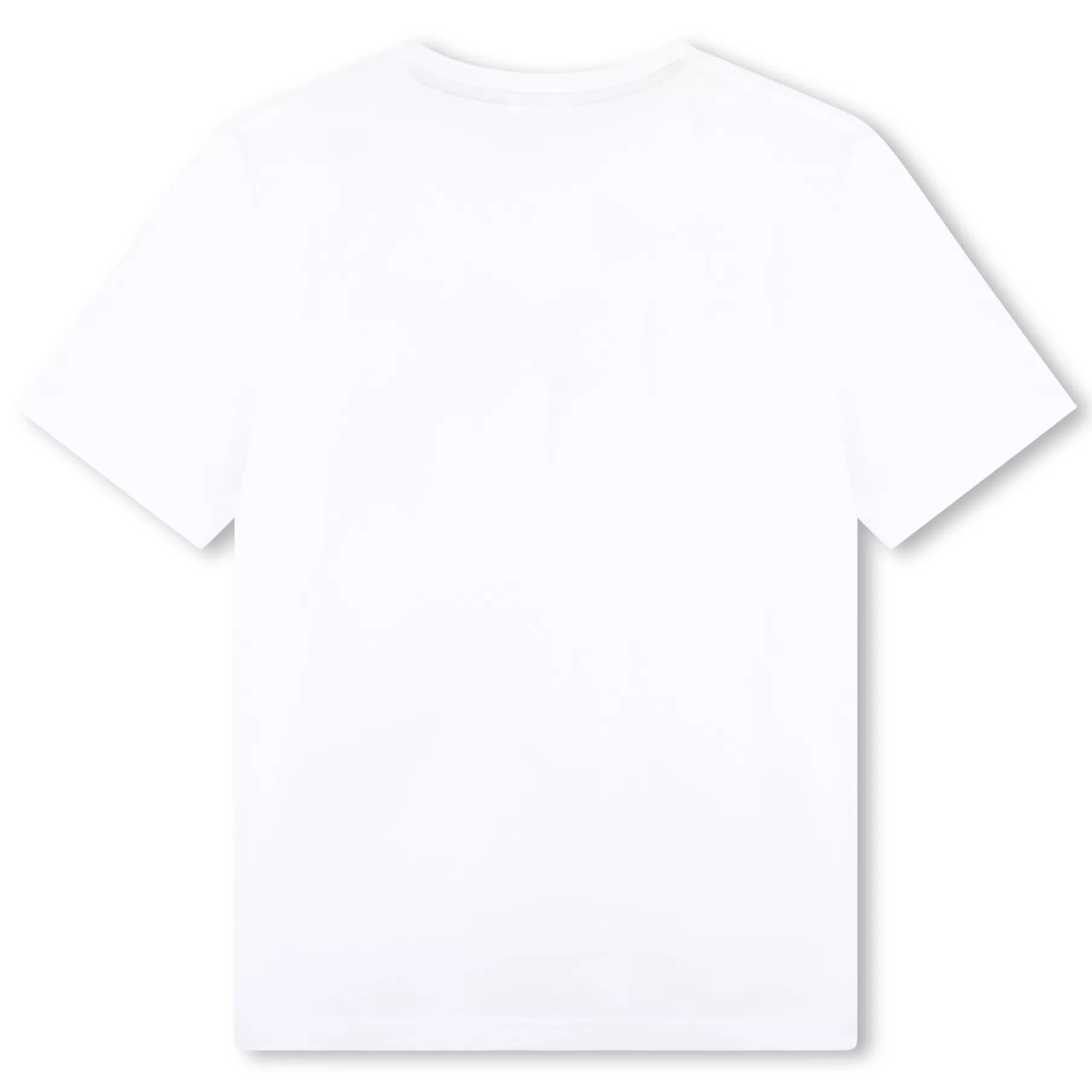 Garçon BOSS T-Shirt En Coton A Logo Raye