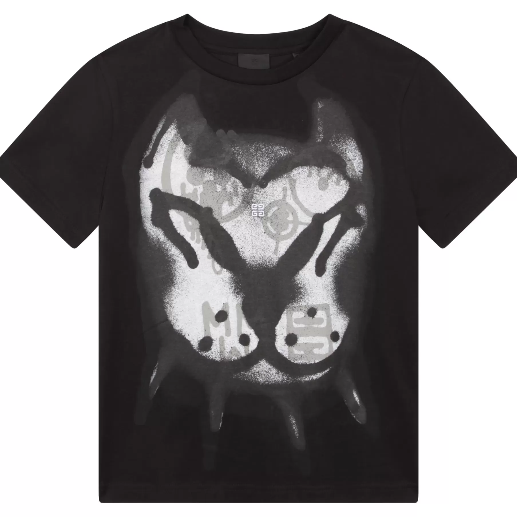 Garçon GIVENCHY T-Shirt En Coton Angry Dog