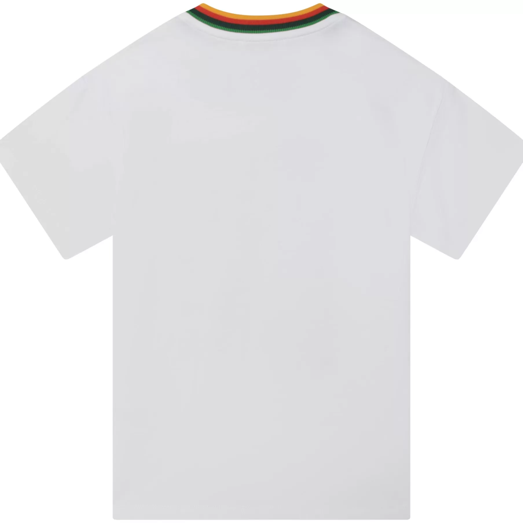 Garçon KENZO KIDS T-Shirt En Coton Avec Col Raye