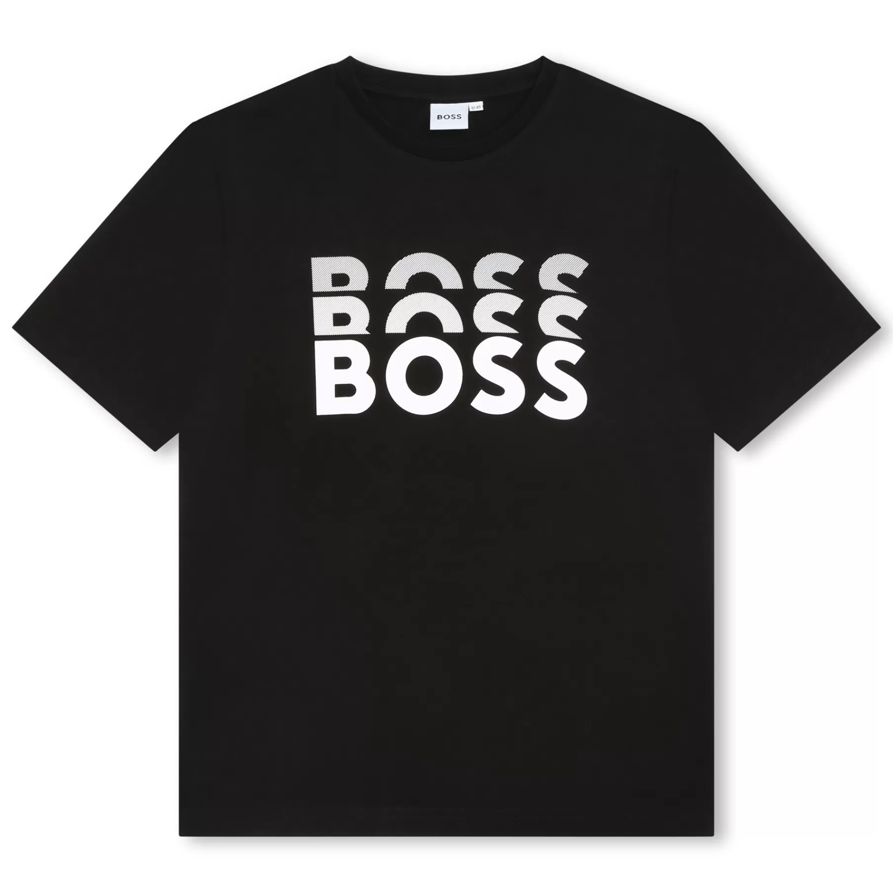 Garçon BOSS T-Shirt En Coton Avec Imprime