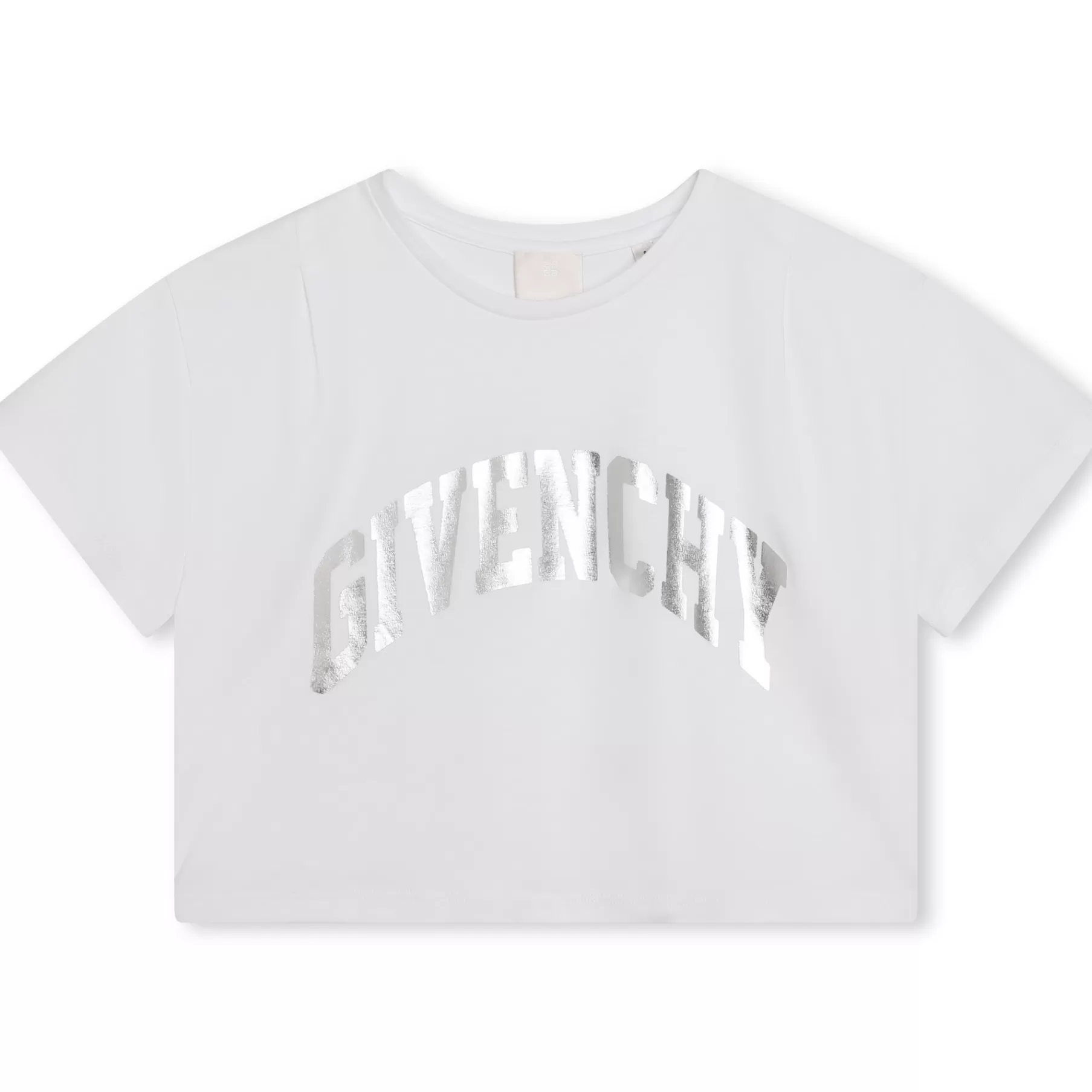 Fille GIVENCHY T-Shirt En Coton Avec Plis