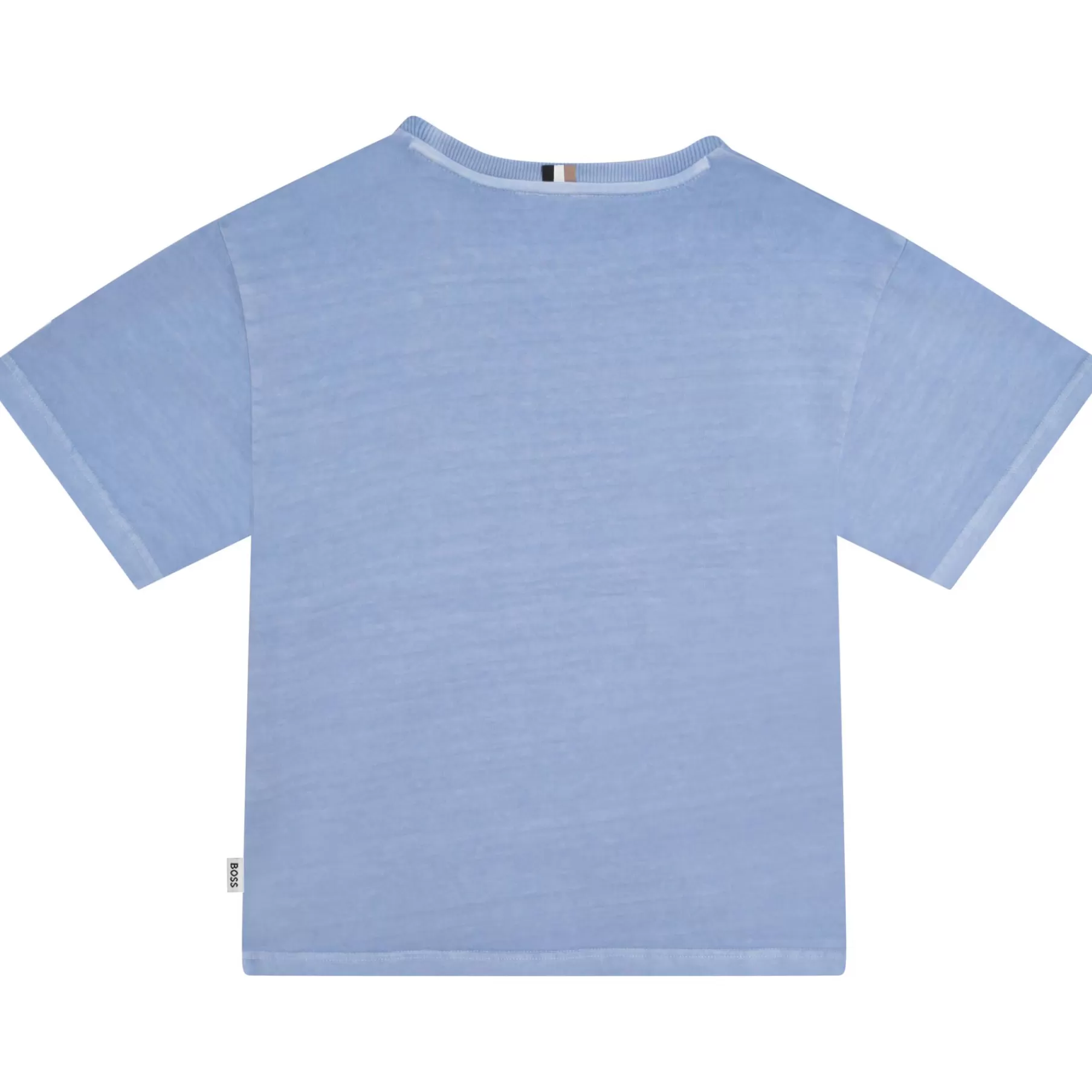 Garçon BOSS T-Shirt En Coton Effet Delave