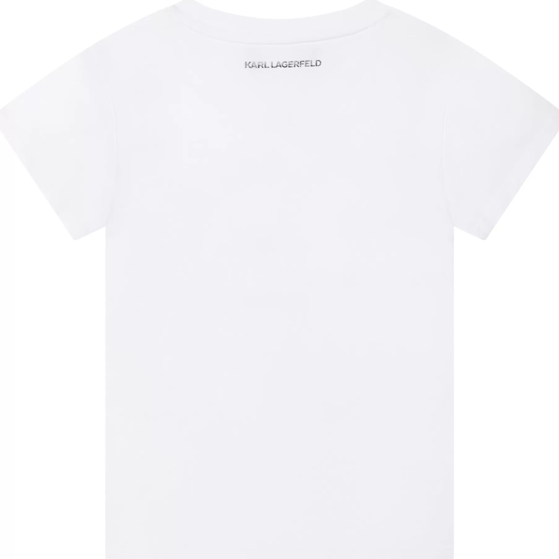 Fille KARL LAGERFELD KIDS T-Shirt En Coton Et Modal