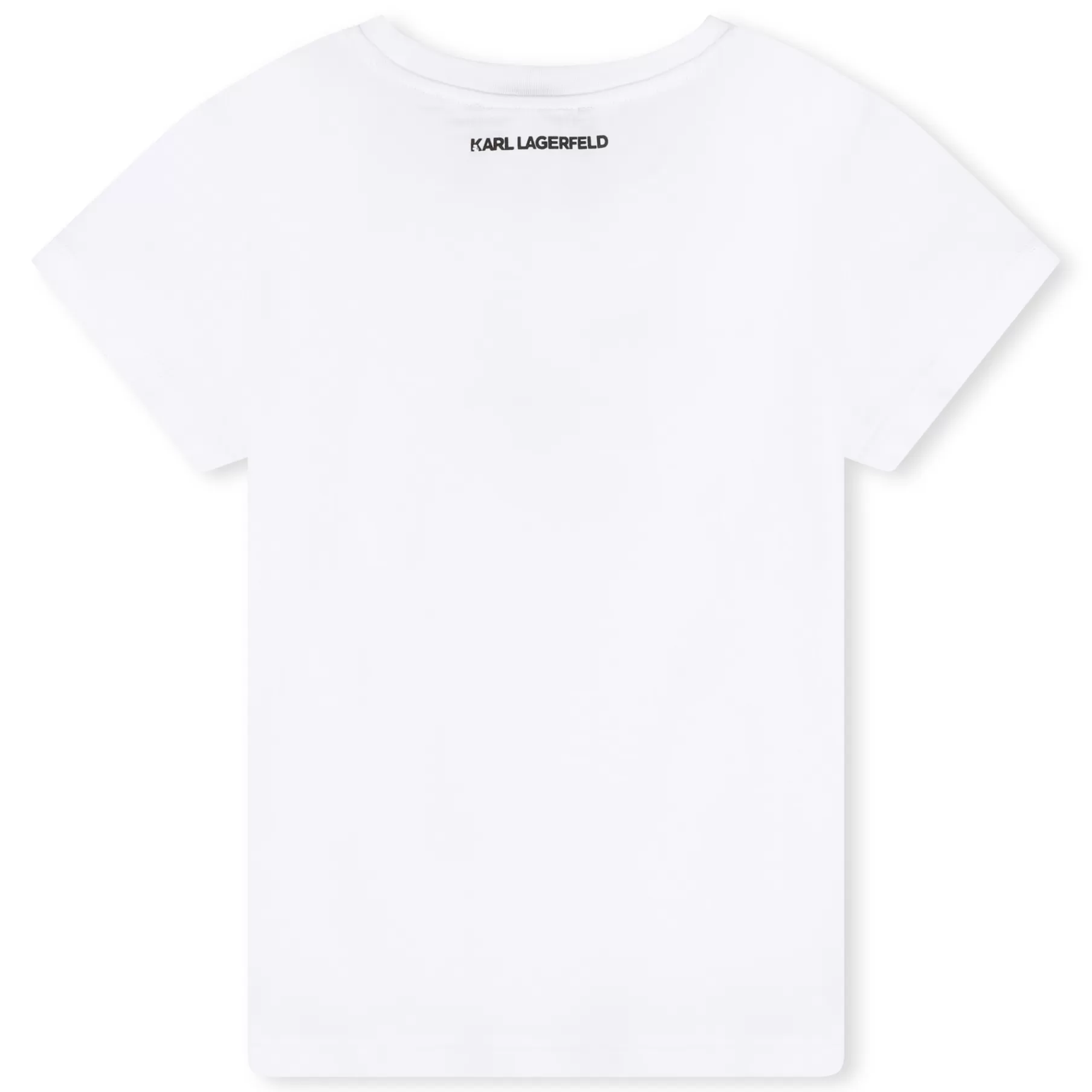 Fille KARL LAGERFELD KIDS T-Shirt En Coton Et Modal
