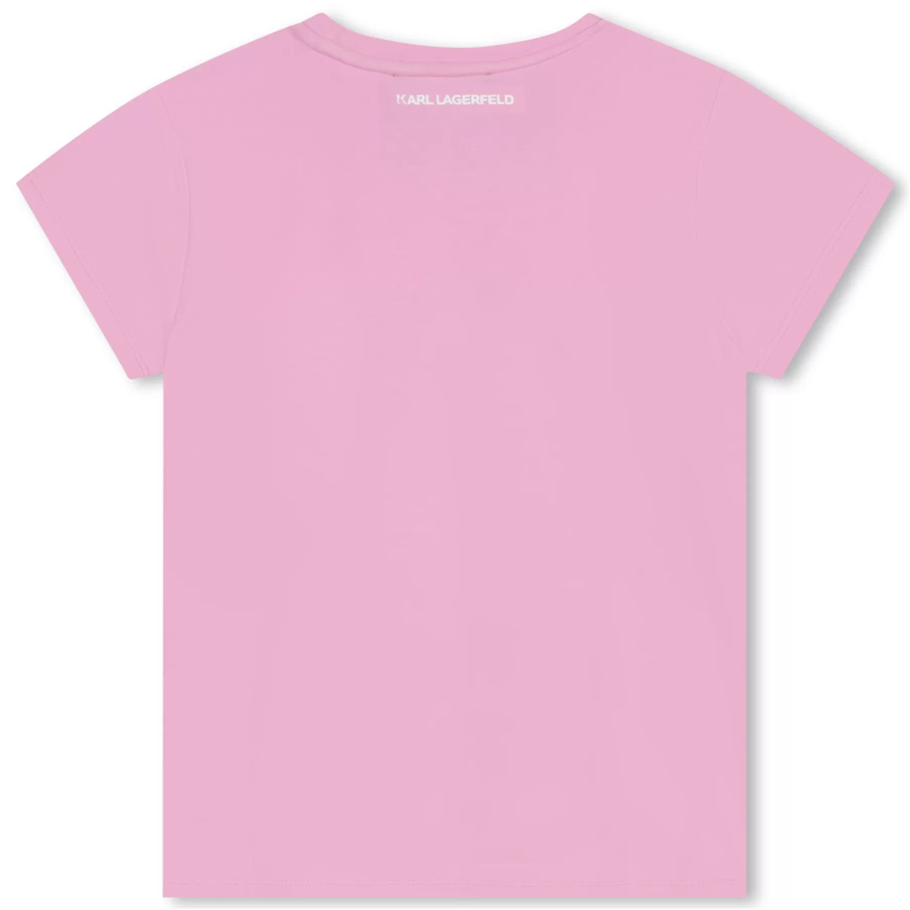 Fille KARL LAGERFELD KIDS T-Shirt En Coton Et Modal