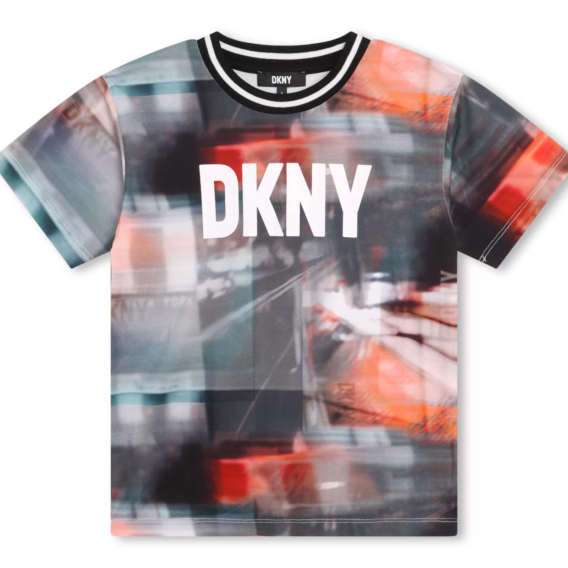 Garçon DKNY T-Shirt En Coton Imprime