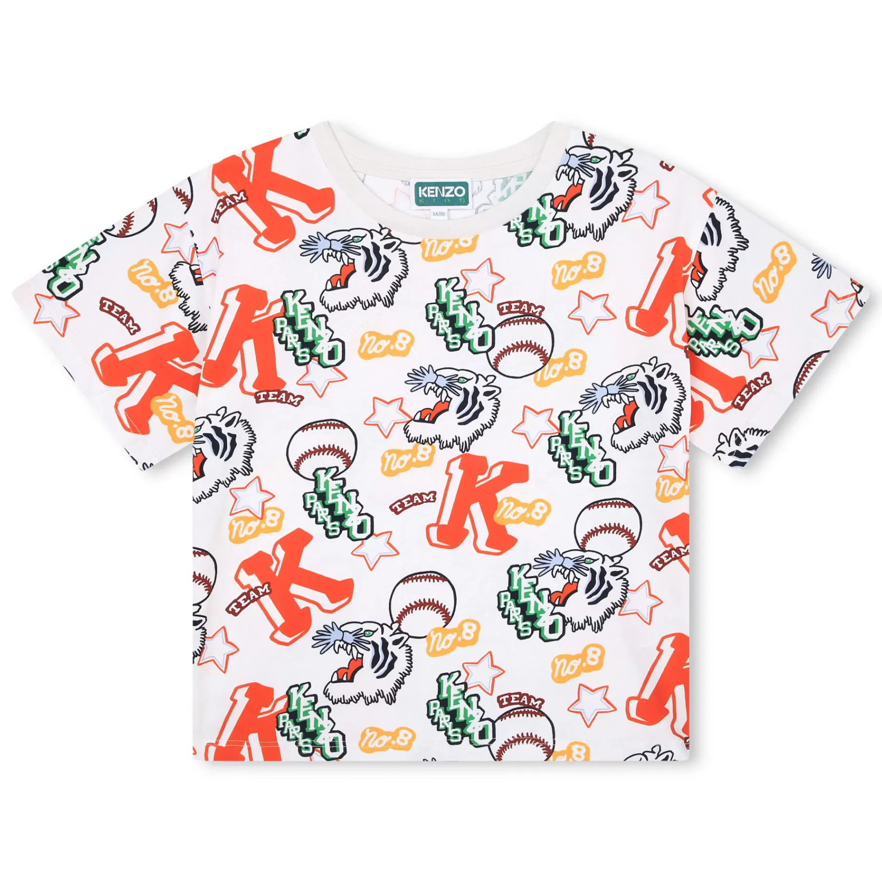 Garçon KENZO KIDS T-Shirt En Coton Imprime