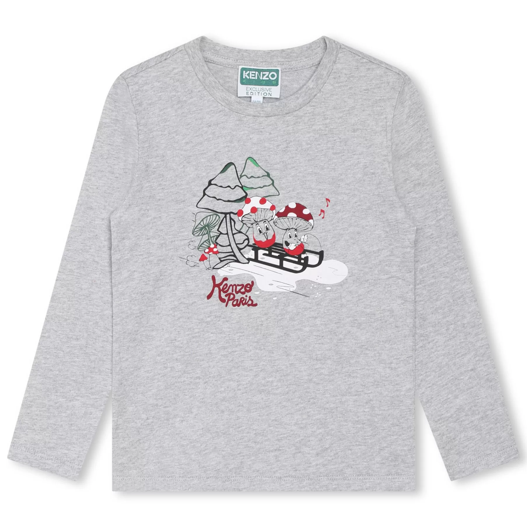 Garçon KENZO KIDS T-Shirt En Coton Imprime