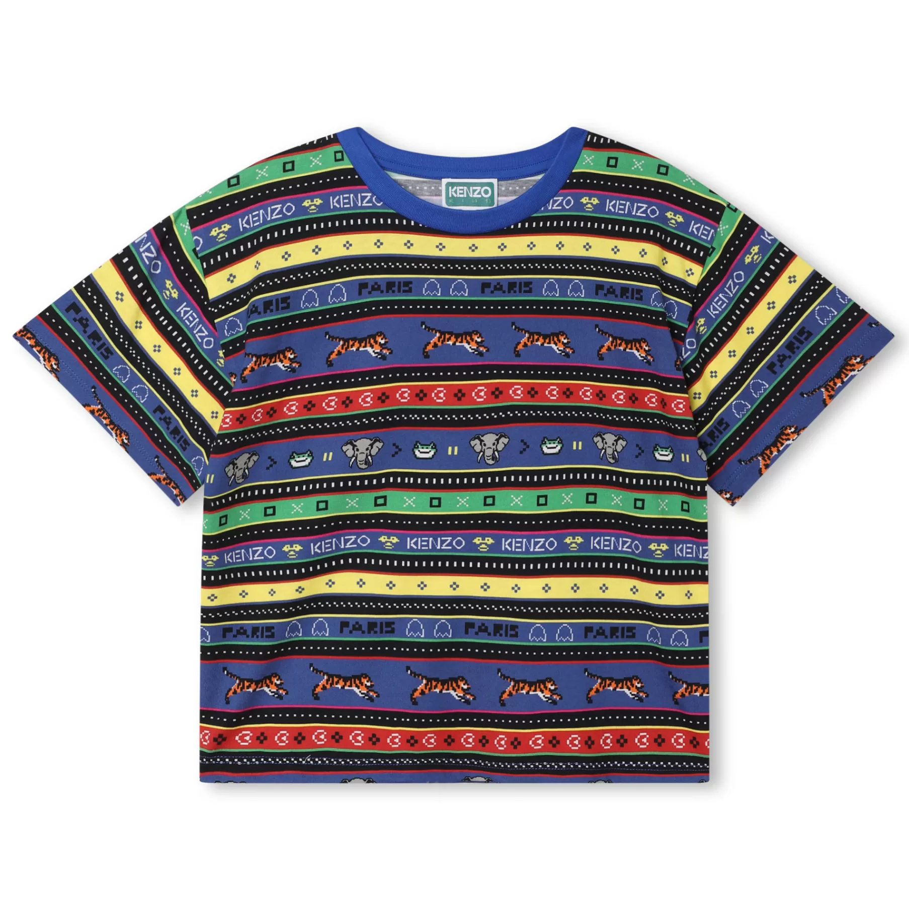Garçon KENZO KIDS T-Shirt En Coton Imprime