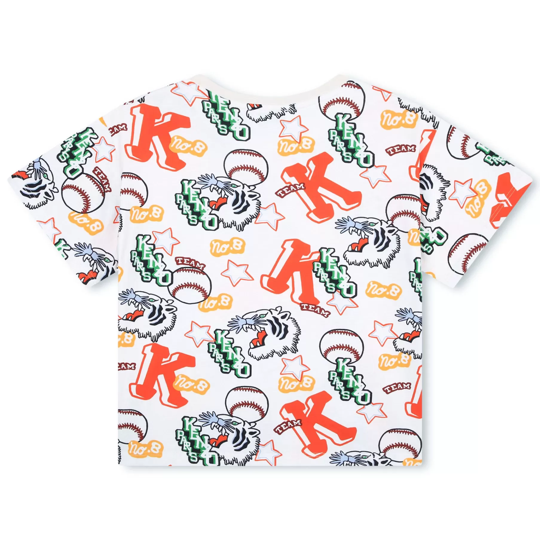 Garçon KENZO KIDS T-Shirt En Coton Imprime