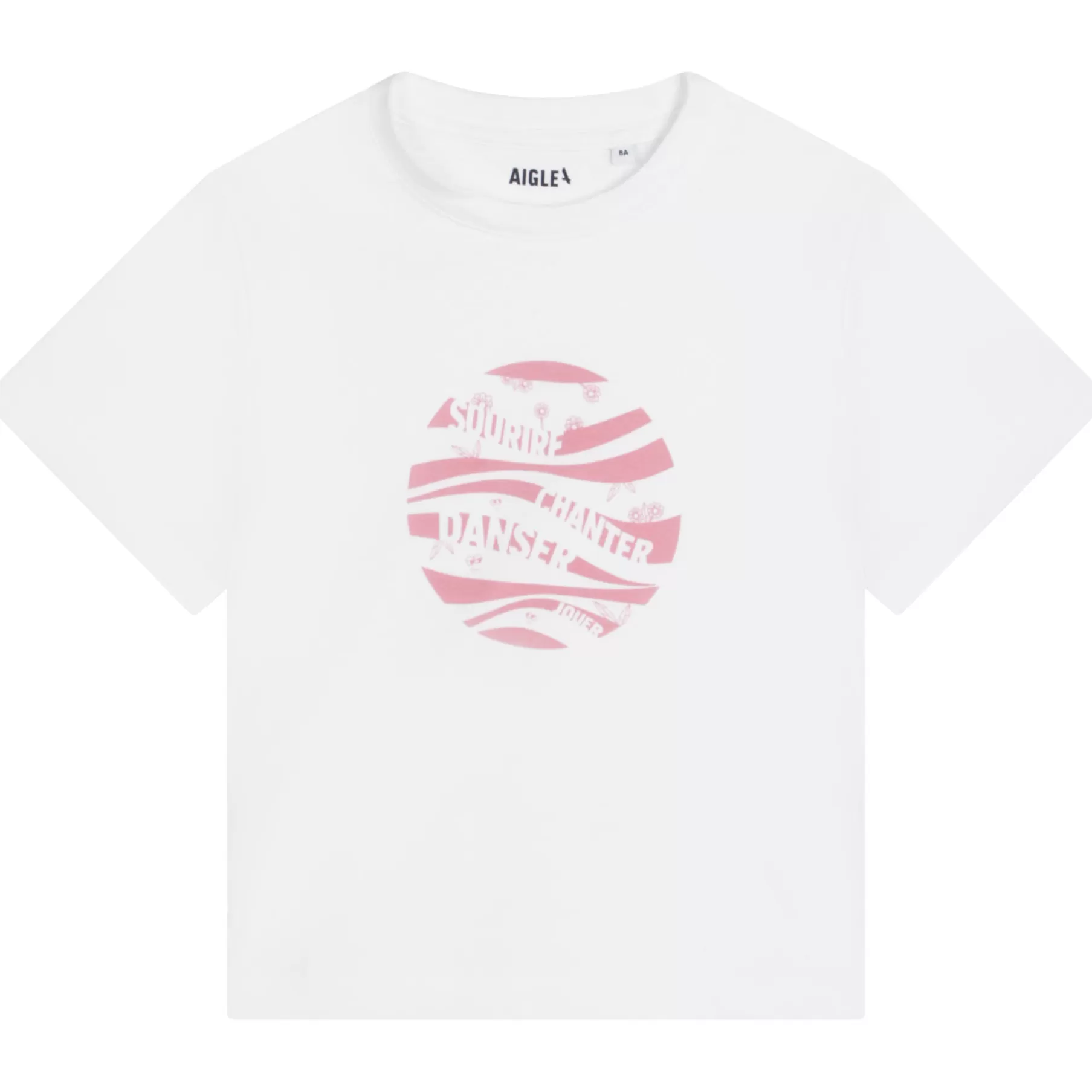 Fille AIGLE T-Shirt En Coton Majoritaire