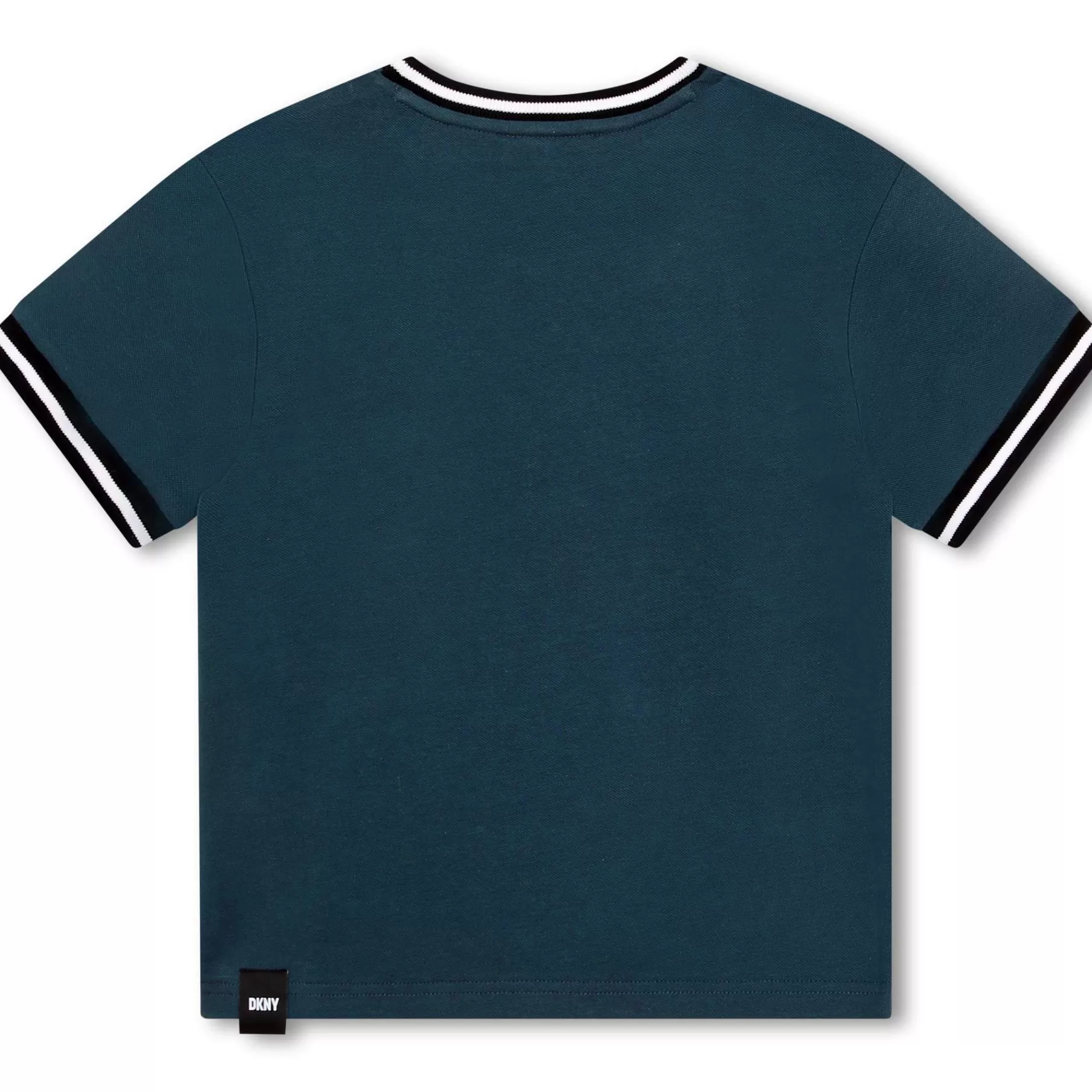 Garçon DKNY T-Shirt En Coton Majoritaire