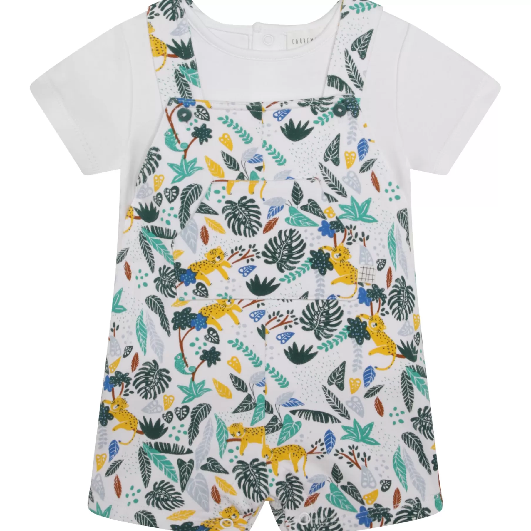 Garçon CARREMENT BEAU T-Shirt Et Salopette En Coton