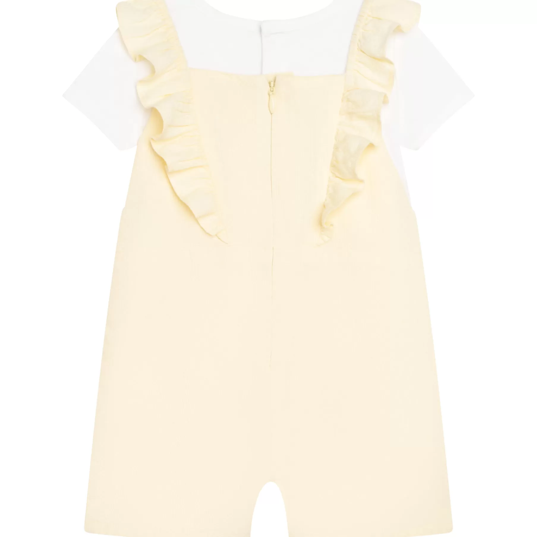 Fille CARREMENT BEAU T-Shirt Et Salopette En Coton