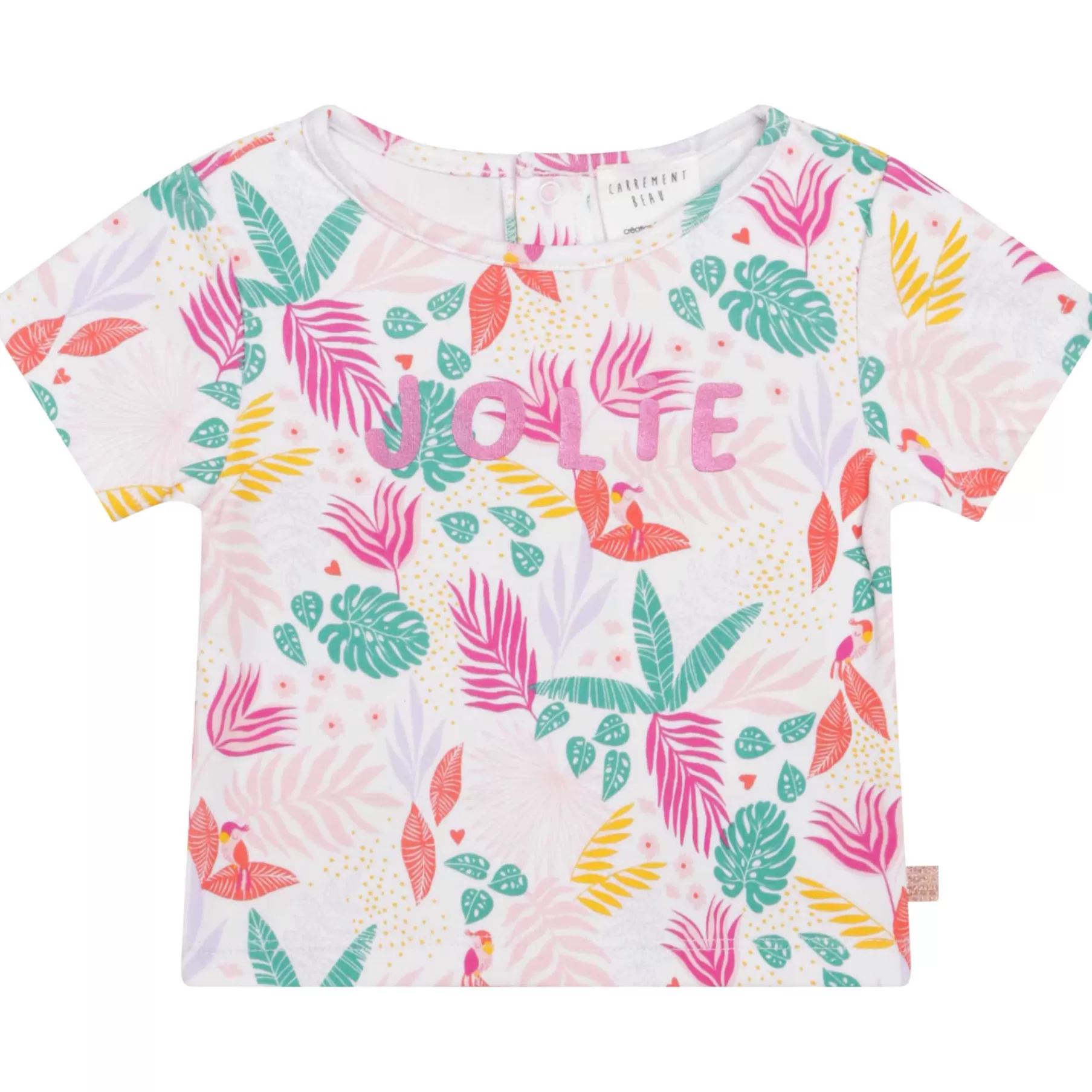 Fille CARREMENT BEAU T-Shirt Imprime A Message