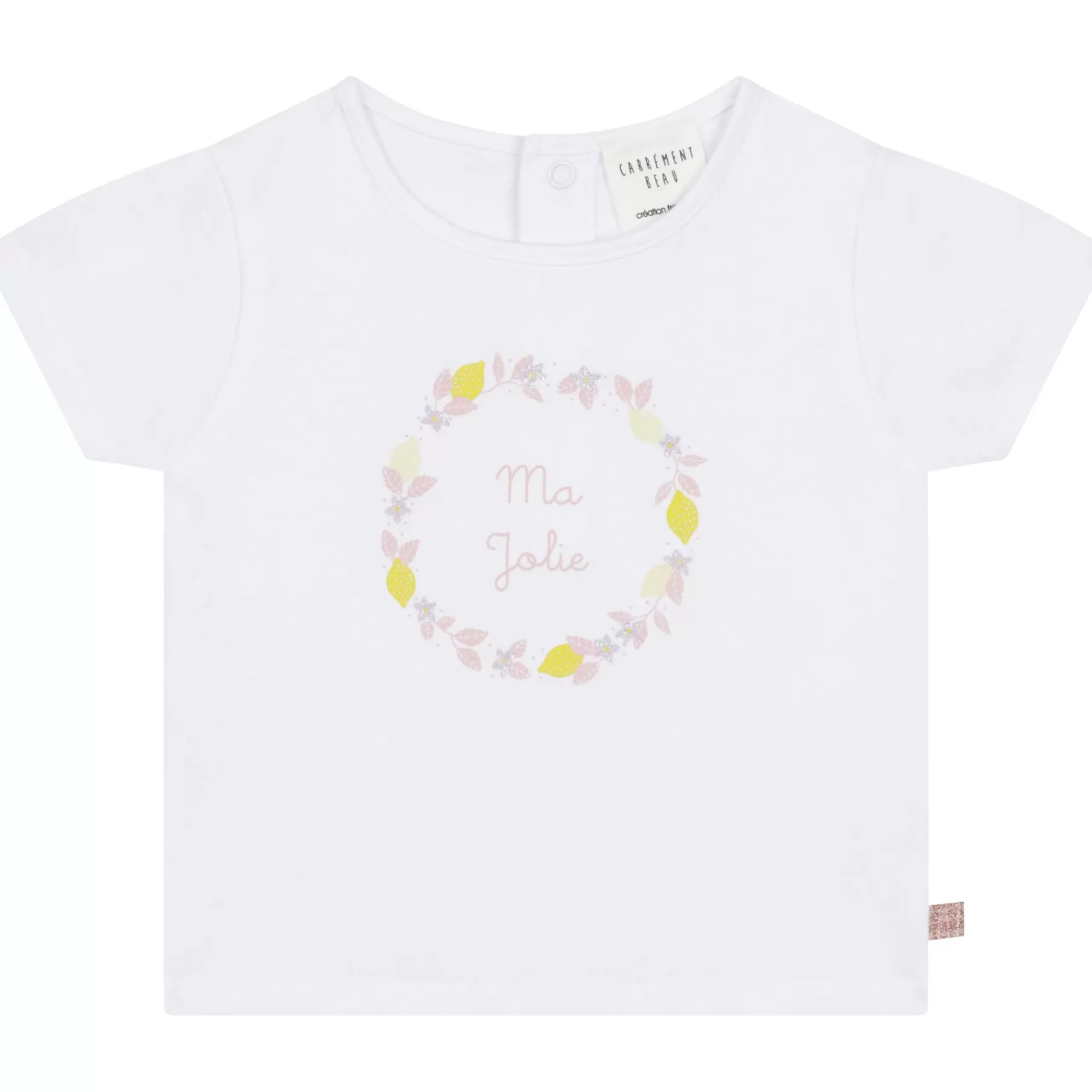 Fille CARREMENT BEAU T-Shirt Imprime Citron