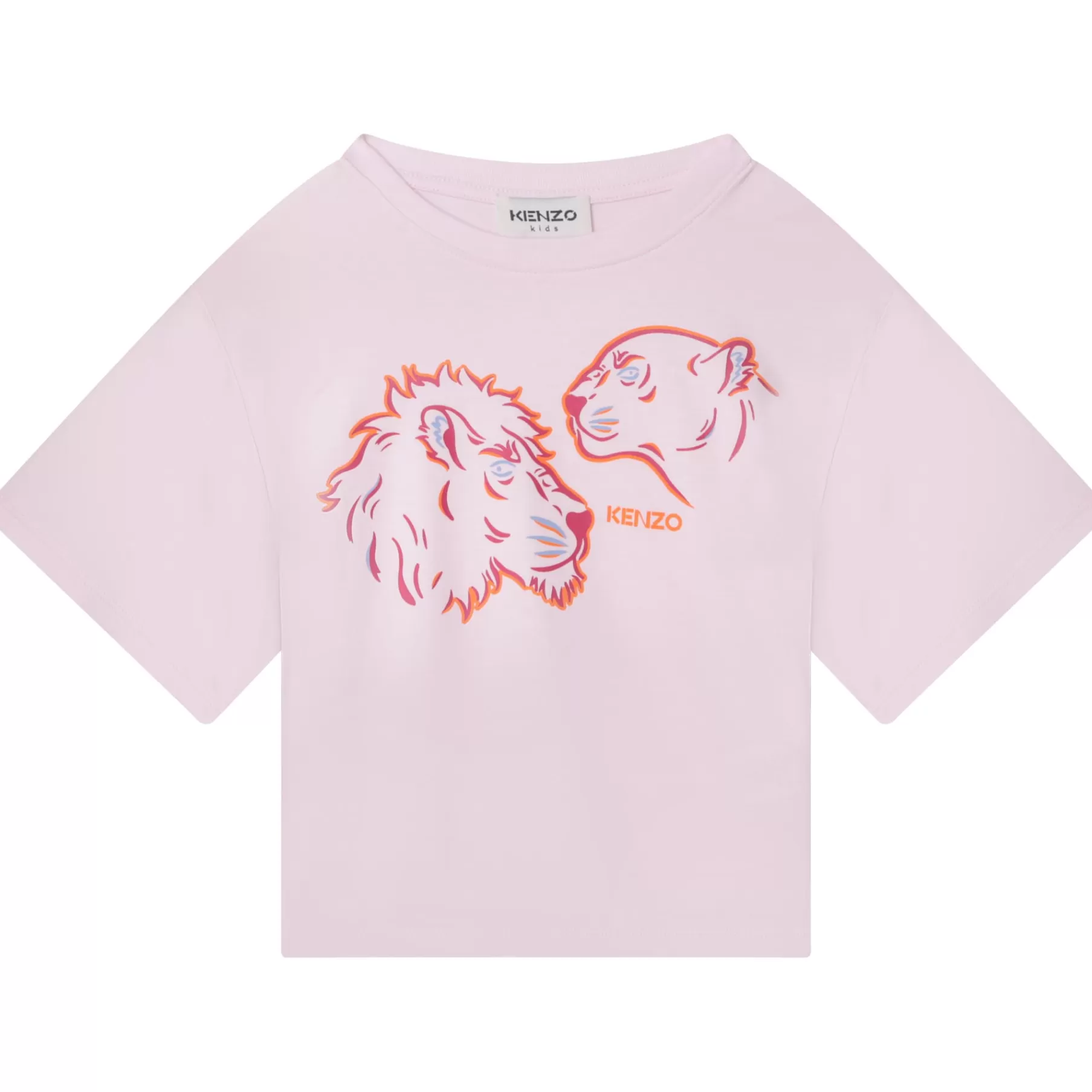 Fille KENZO KIDS T-Shirt Imprime Col Rond
