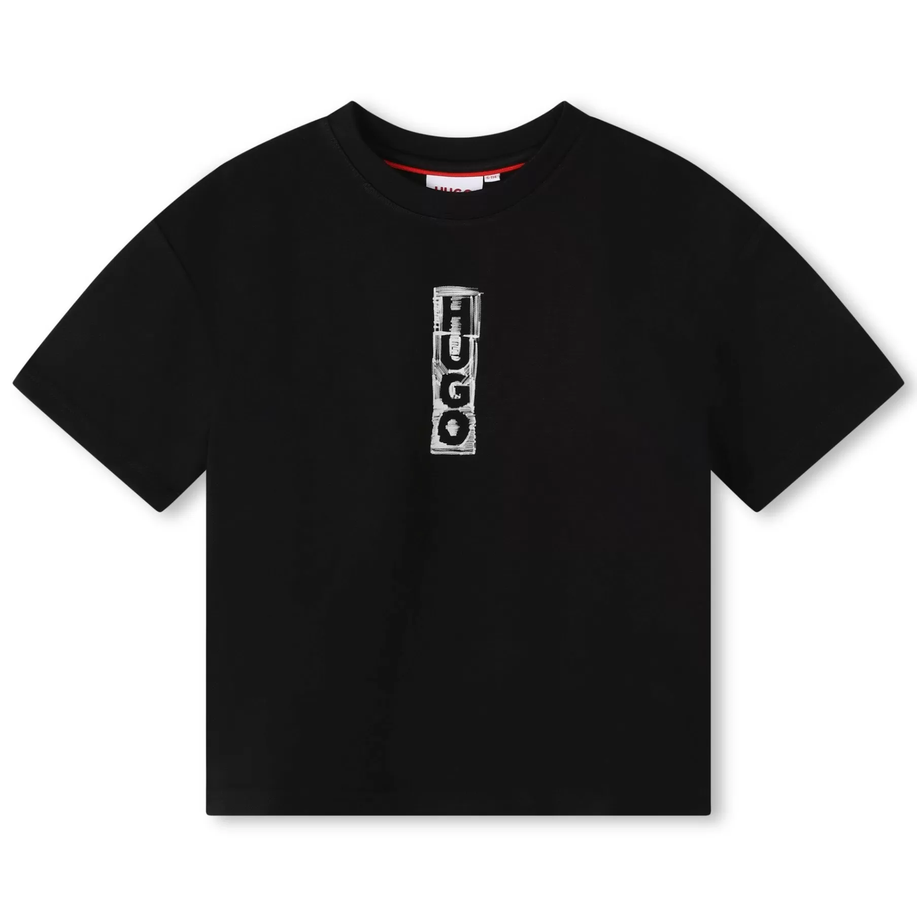 Garçon HUGO T-Shirt Imprime Devant Et Dos