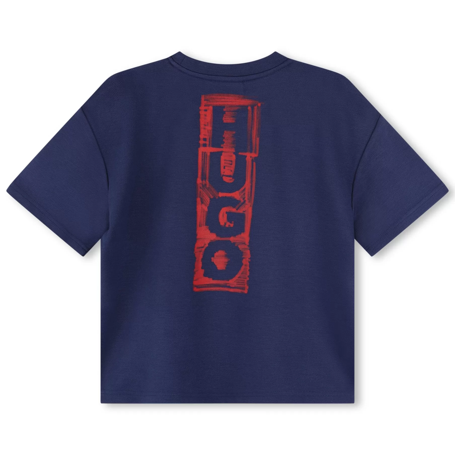 Garçon HUGO T-Shirt Imprime Devant Et Dos
