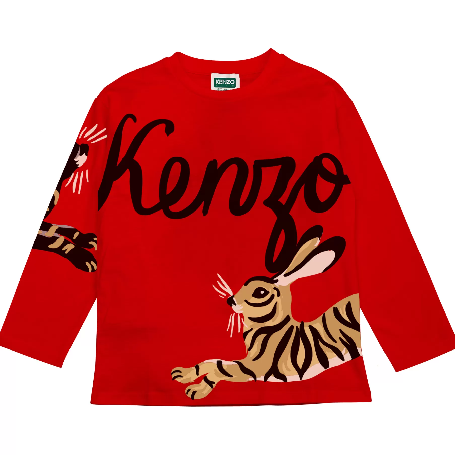 Garçon KENZO KIDS T-Shirt Imprime En Coton