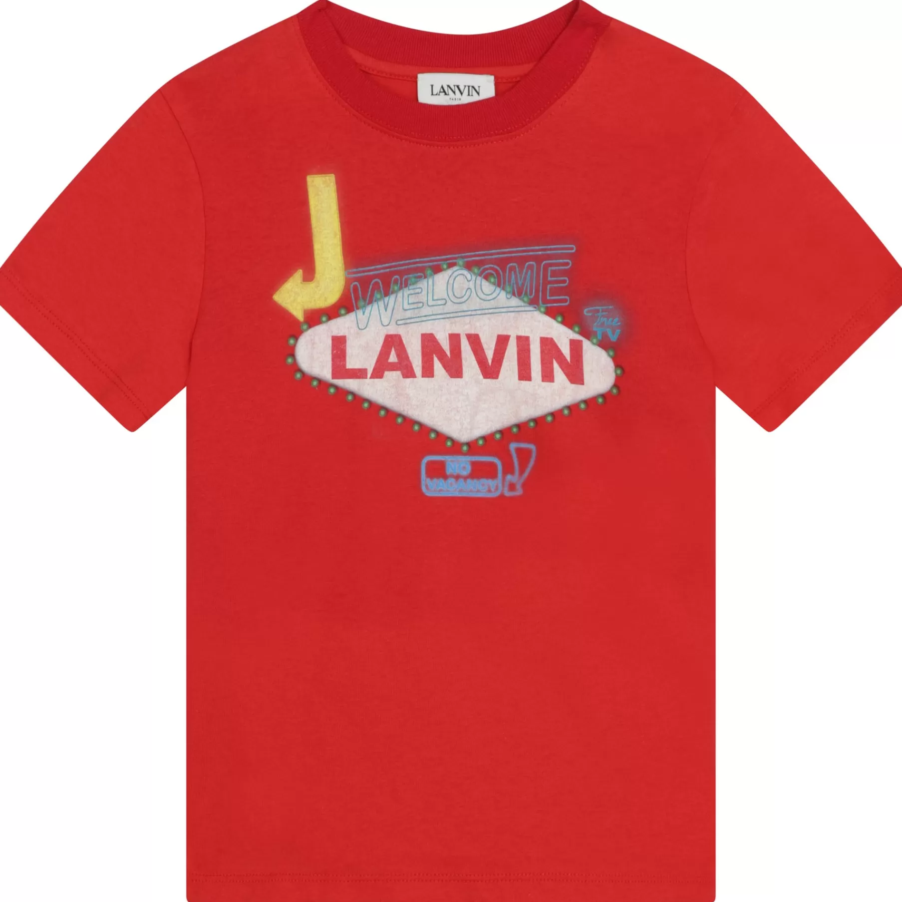 Garçon LANVIN T-Shirt Imprime En Coton