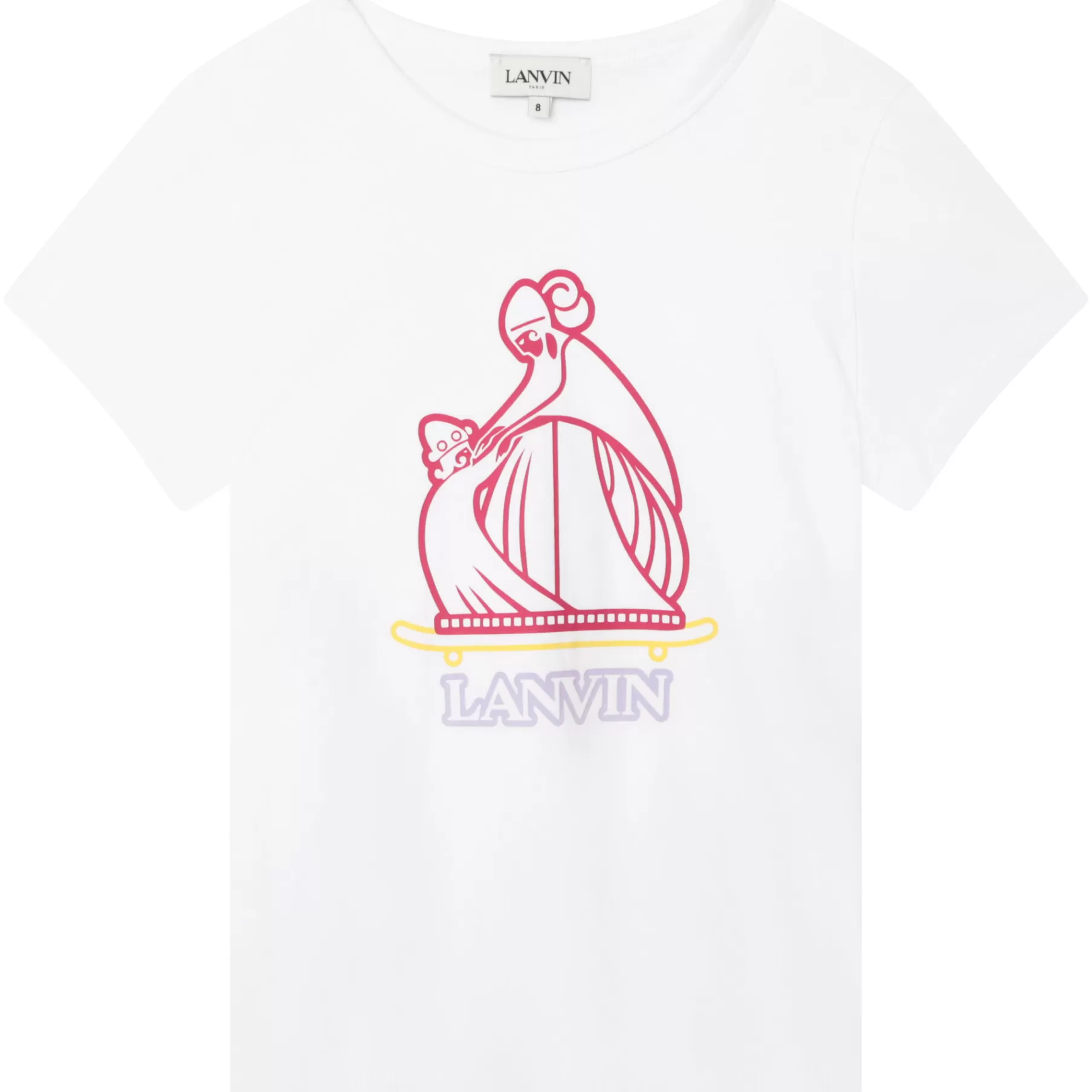 Fille LANVIN T-Shirt Imprime En Coton