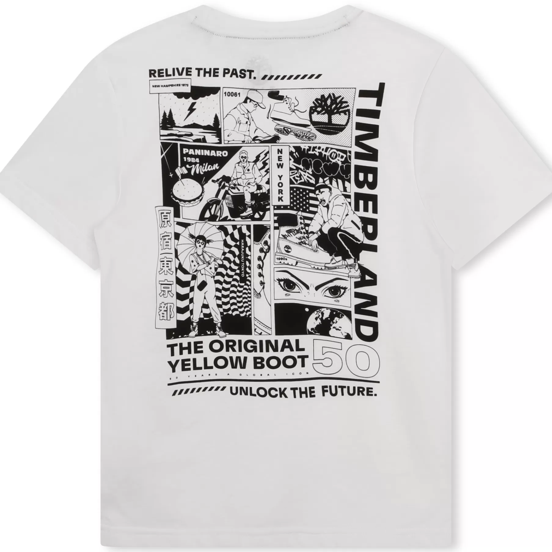 Garçon TIMBERLAND T-Shirt Imprime Facon Manga