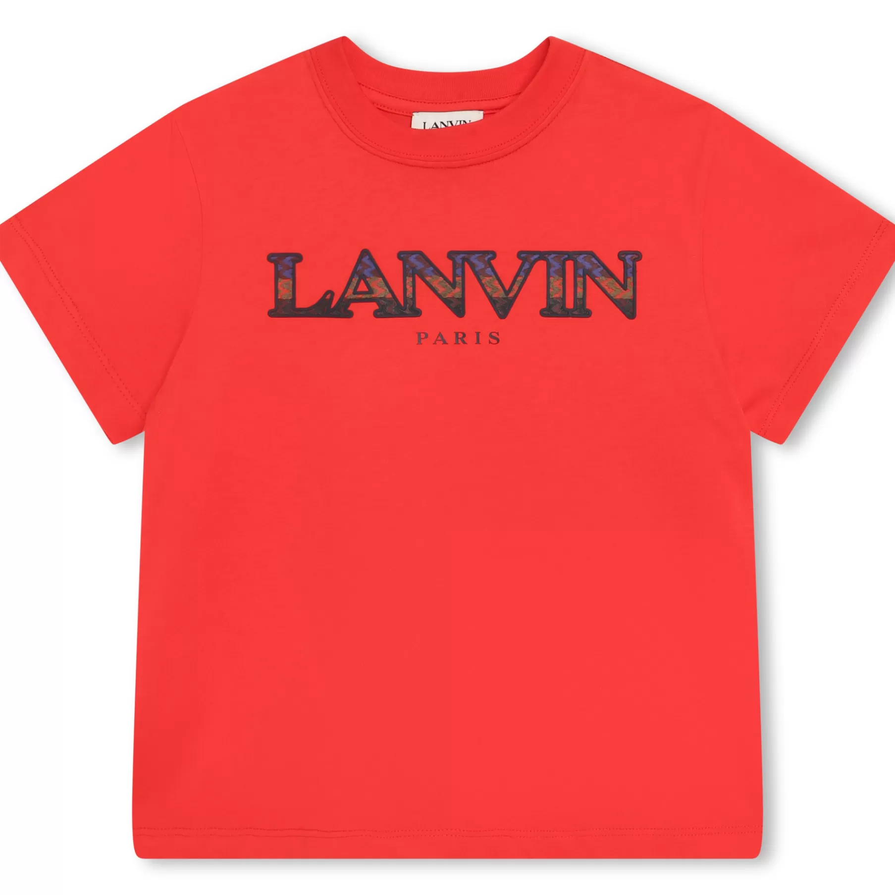 Garçon LANVIN T-Shirt Imprime Logo Colore