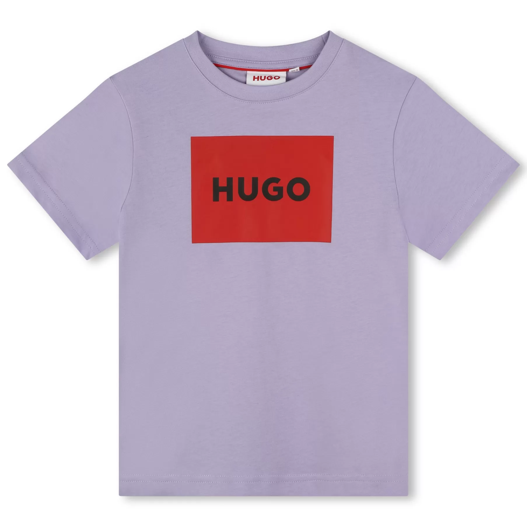 Garçon HUGO T-Shirt Imprime Logo Encadre