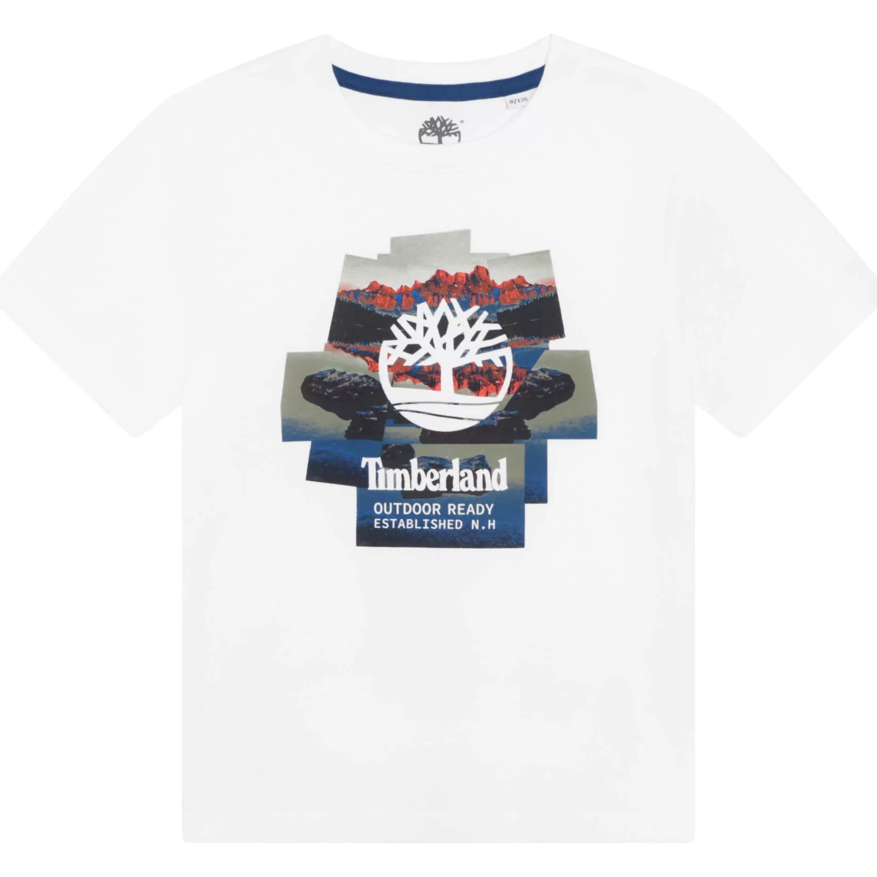 Garçon TIMBERLAND T-Shirt Imprime Montagnes