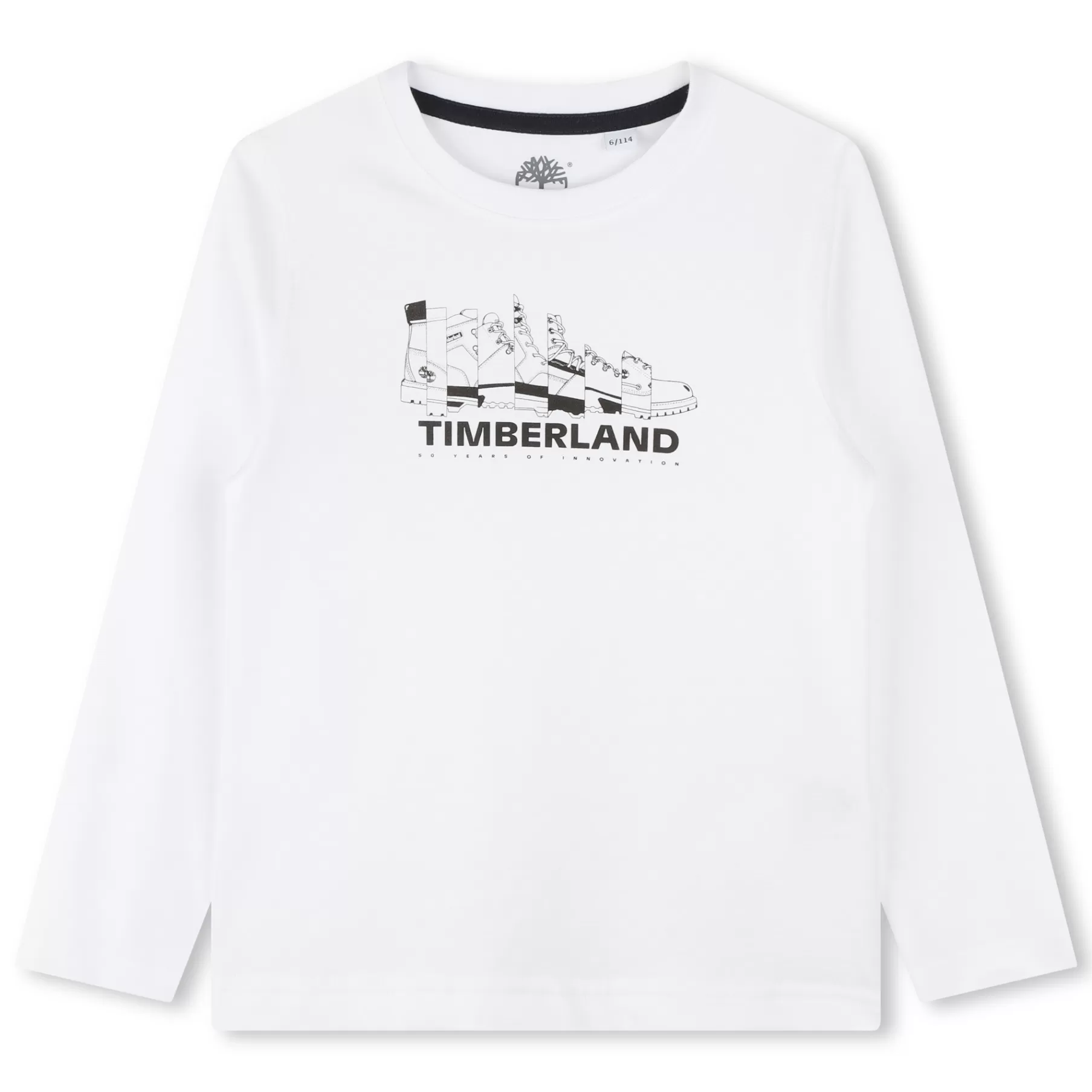 Garçon TIMBERLAND T-Shirt Imprime Yellow Boot
