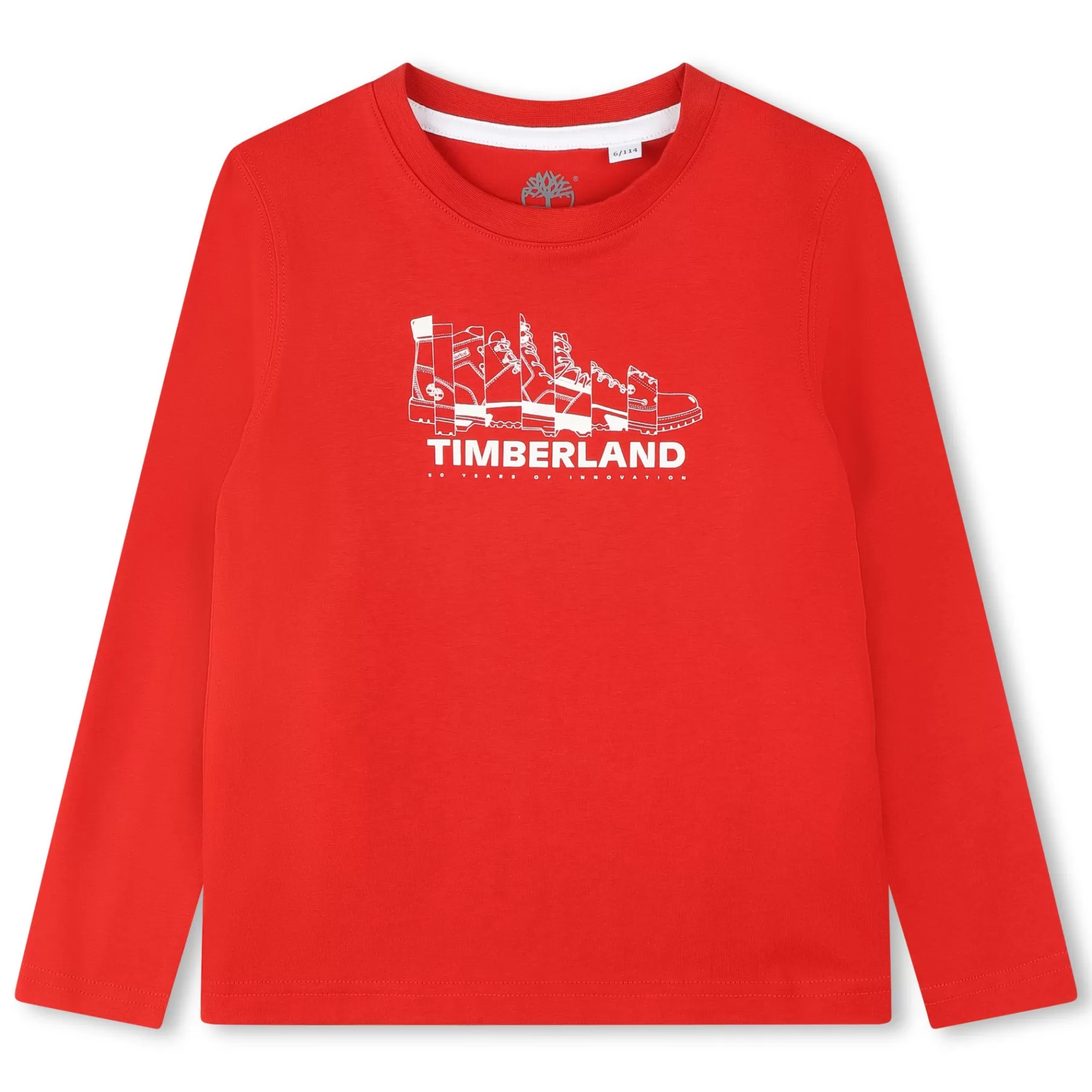 Garçon TIMBERLAND T-Shirt Imprime Yellow Boot