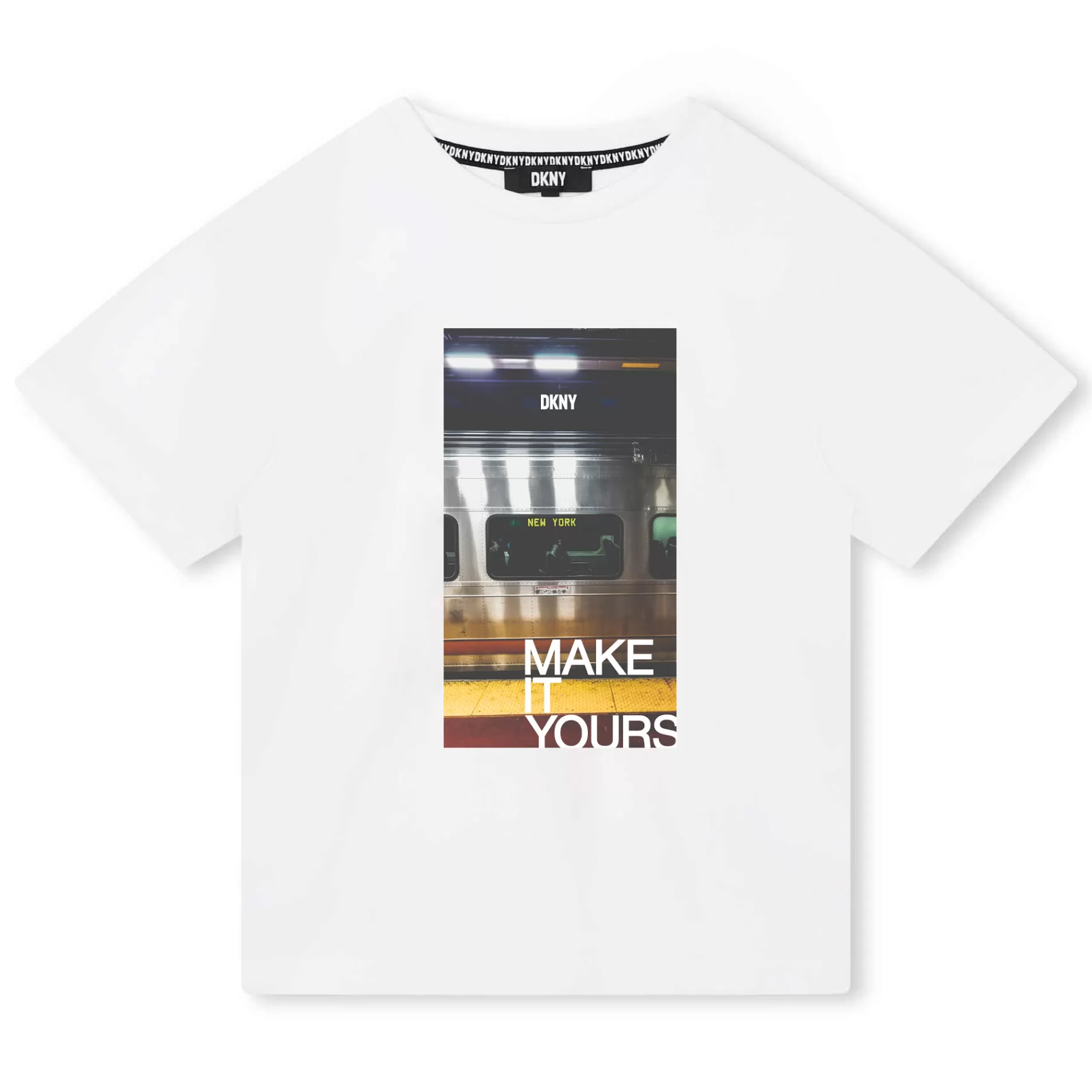 Garçon DKNY T-Shirt Large Avec Imprime