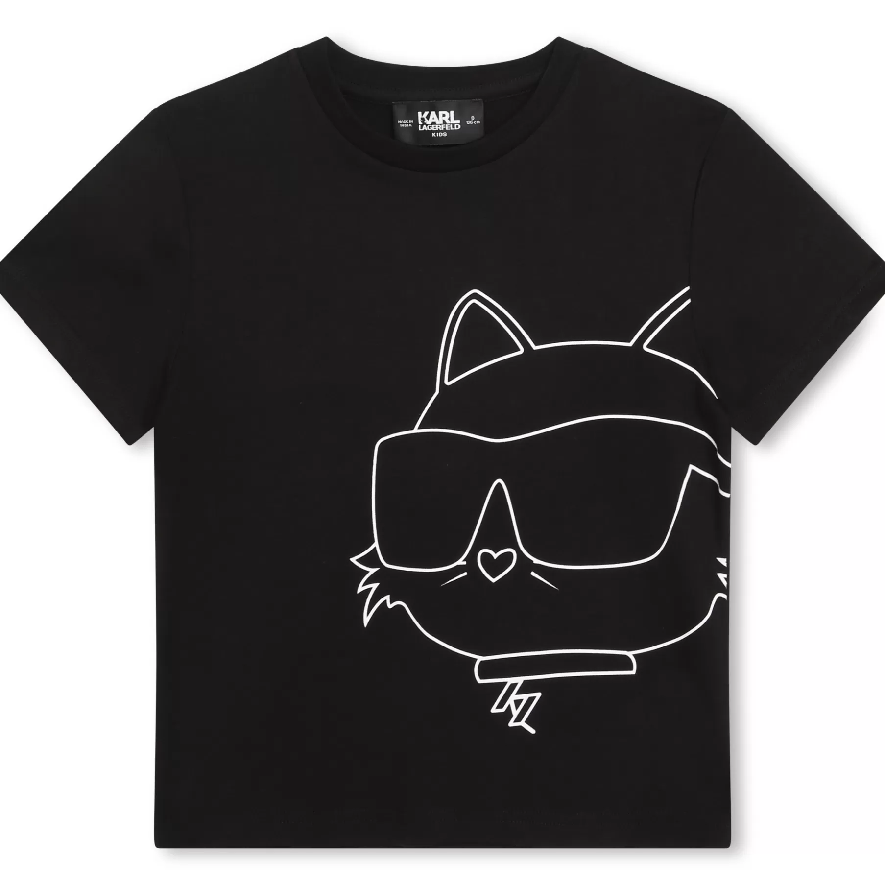 Fille KARL LAGERFELD KIDS T-Shirt Manches Courtes Coton