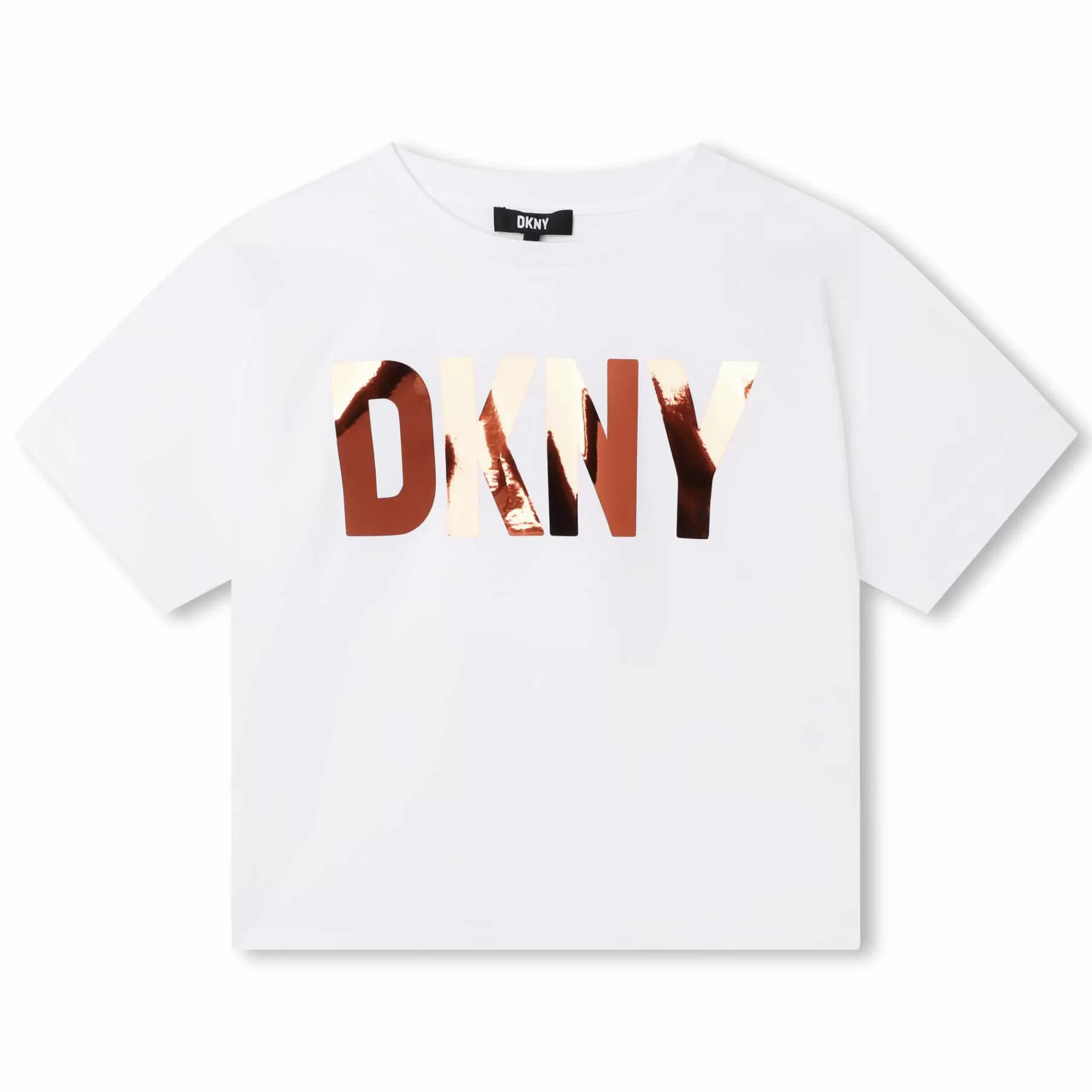 Fille DKNY T-Shirt Manches Courtes Coton