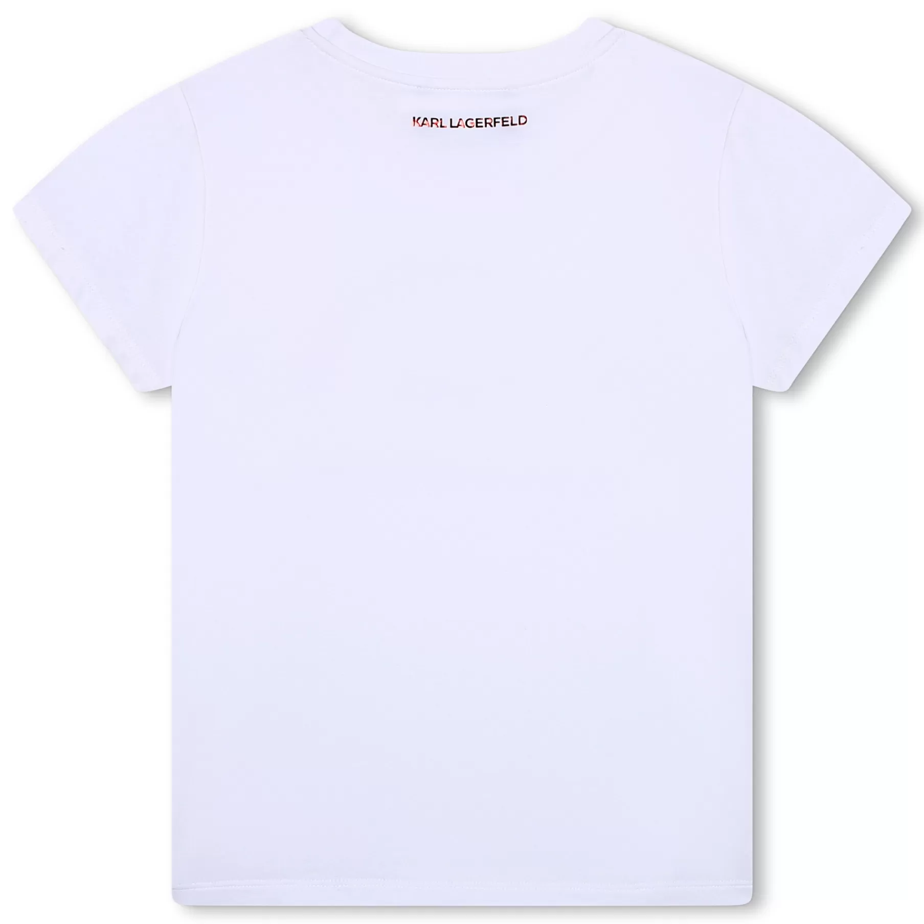 Fille KARL LAGERFELD KIDS T-Shirt Manches Courtes Floque