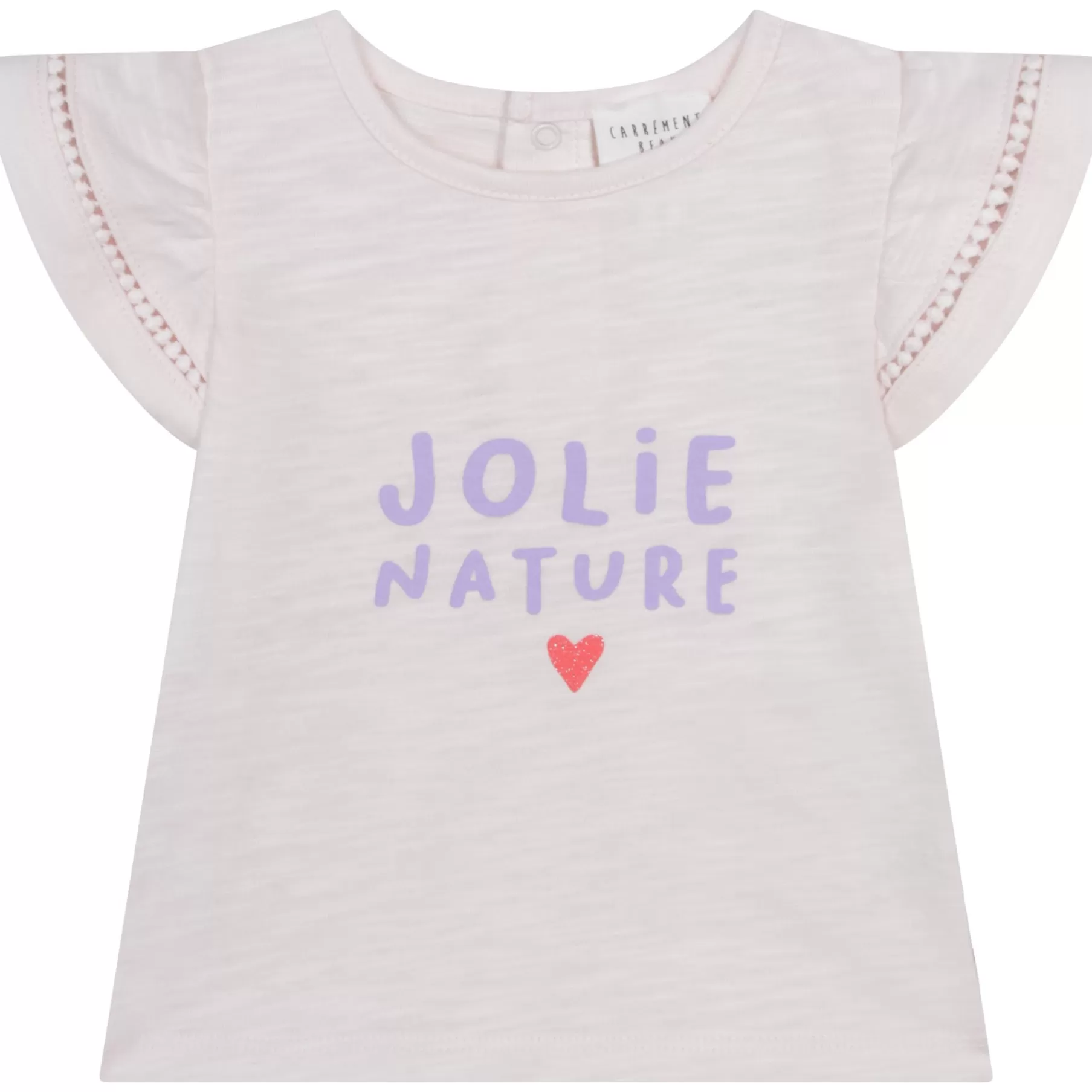 Fille CARREMENT BEAU T-Shirt Manches Fantaisie