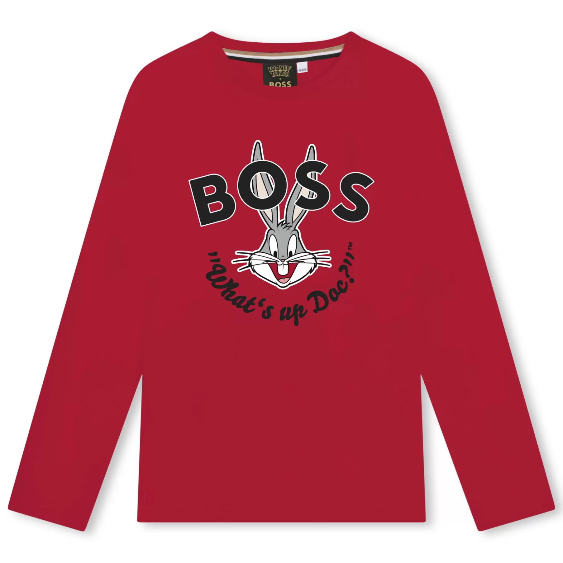 Garçon BOSS T-Shirt Manches Longues Coton