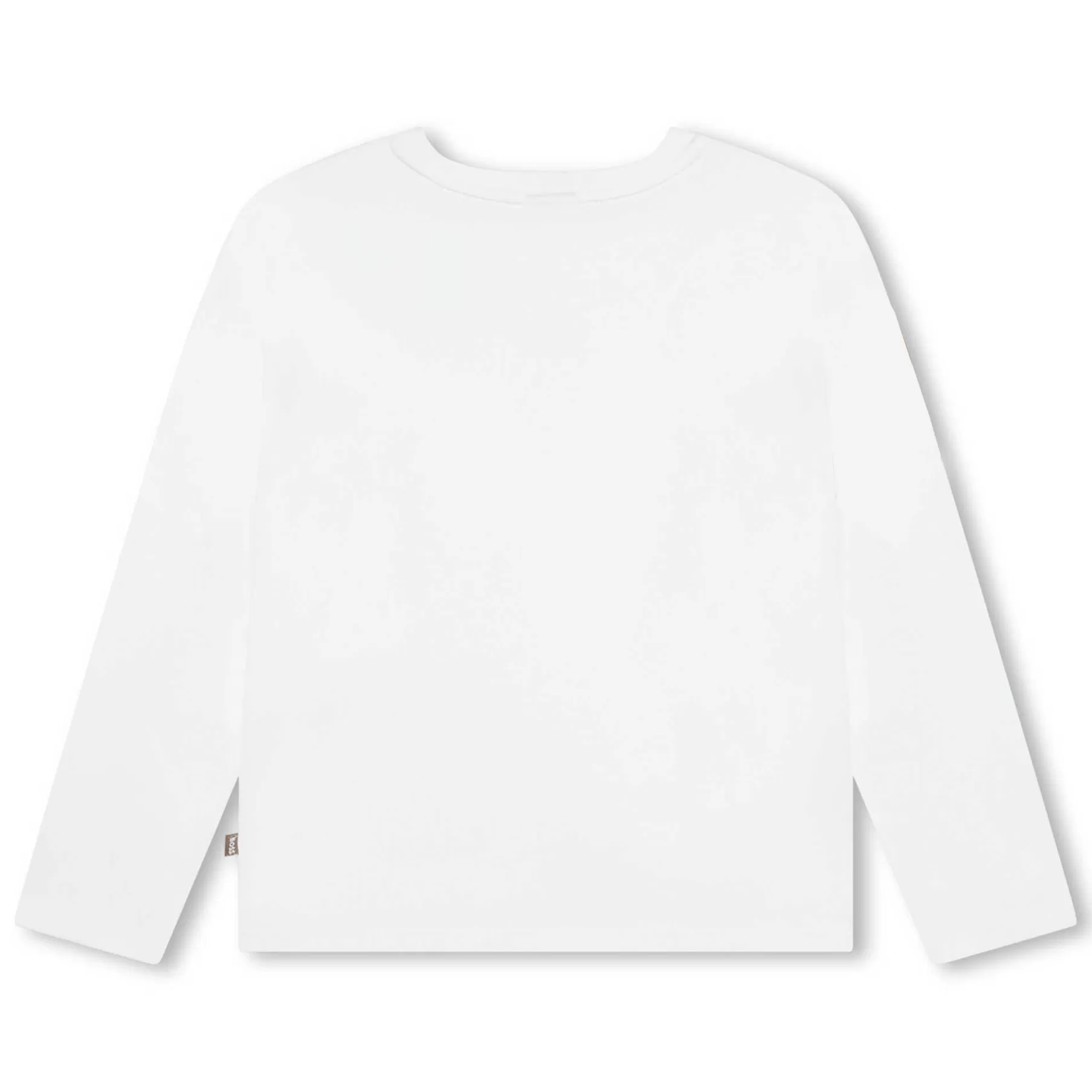 Fille BOSS T-Shirt Manches Longues Coton