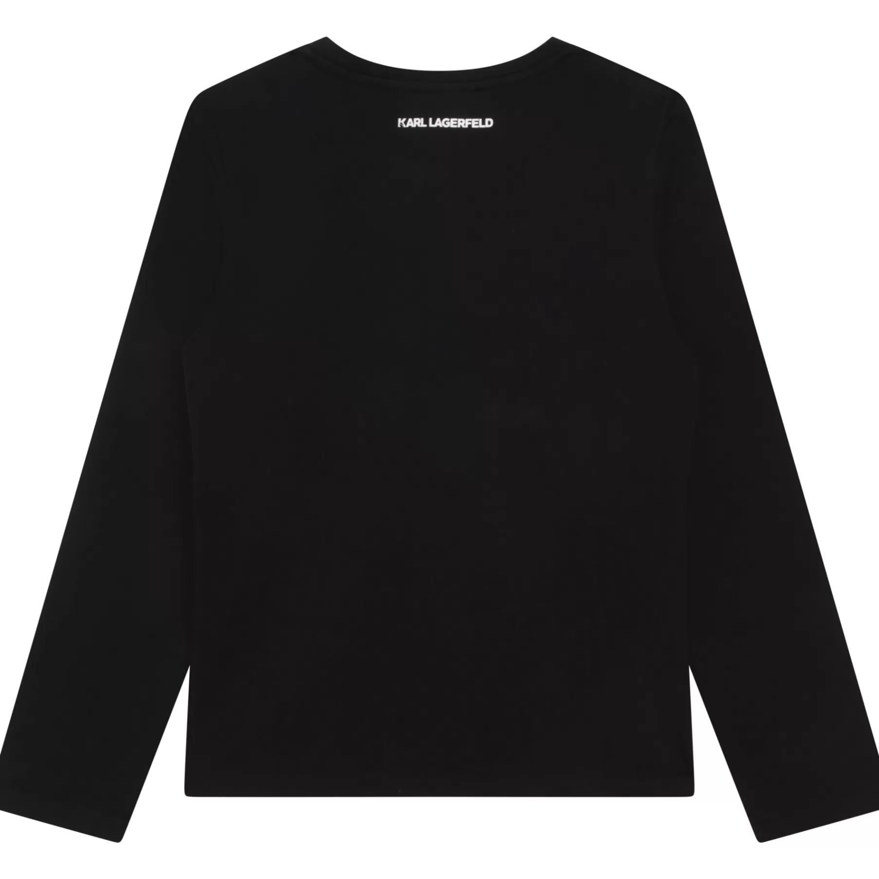 Fille KARL LAGERFELD KIDS T-Shirt Manches Longues Coton