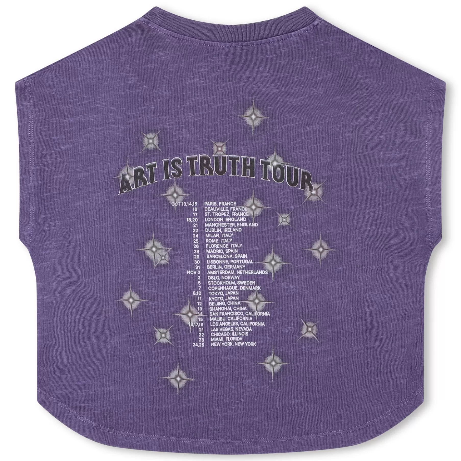 Fille ZADIG & VOLTAIRE T-Shirt Sans Manche En Coton