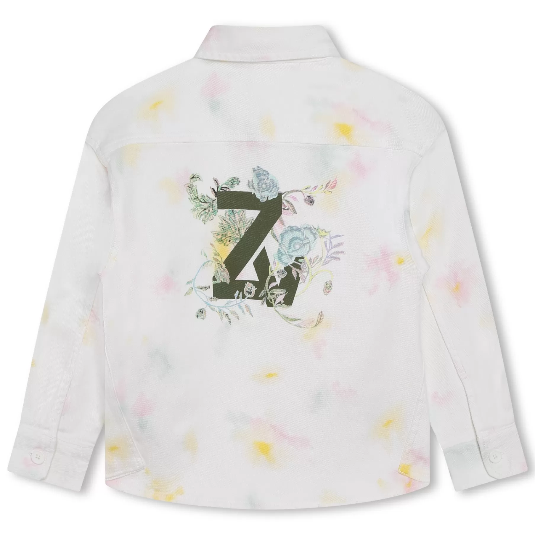 Fille ZADIG & VOLTAIRE Veste Chemise En Coton Lourd