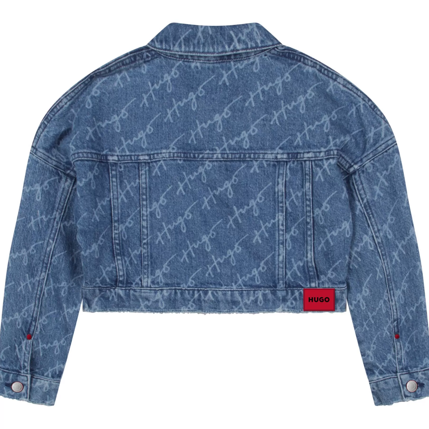 Fille HUGO Veste Courte En Denim