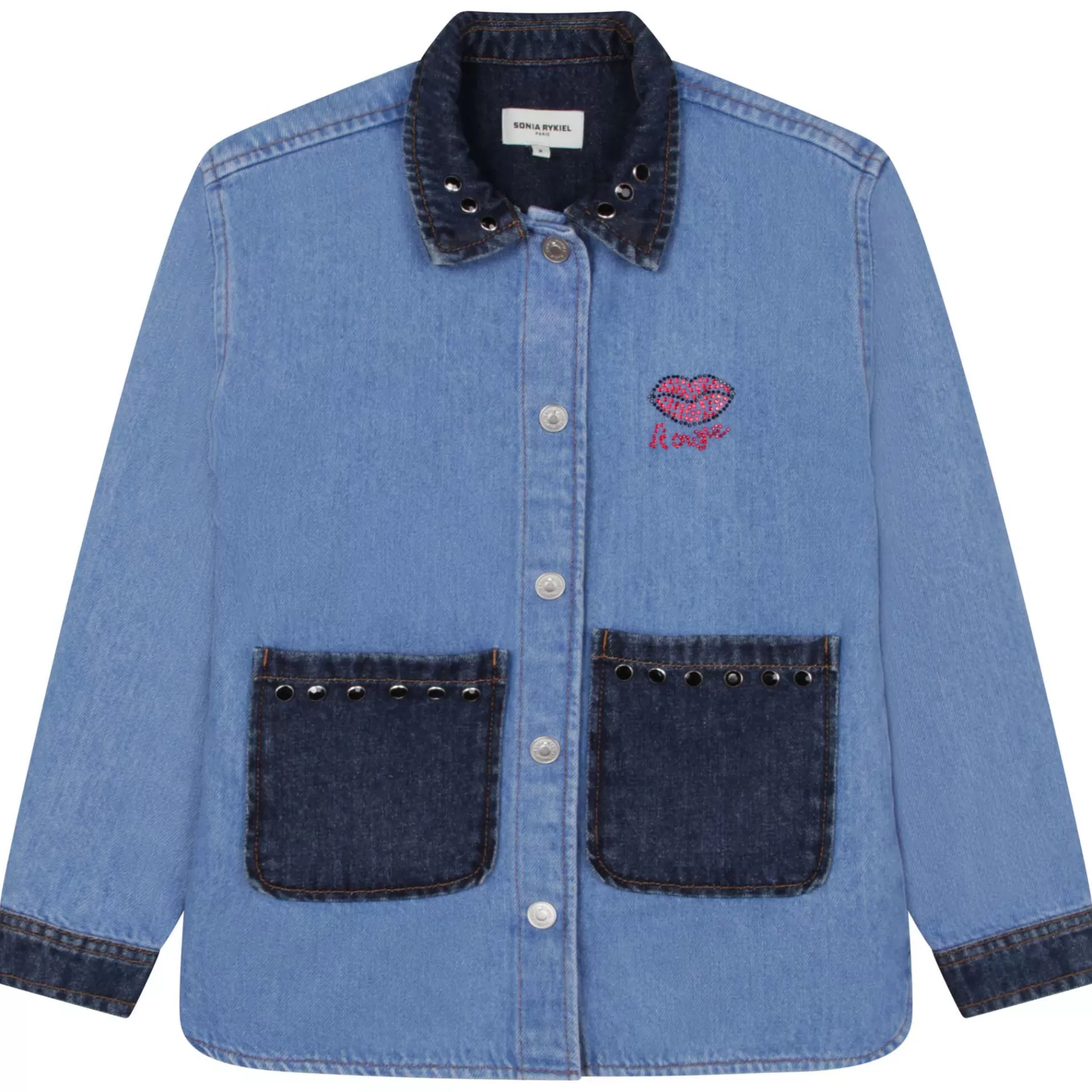 Fille SONIA RYKIEL Veste En Denim