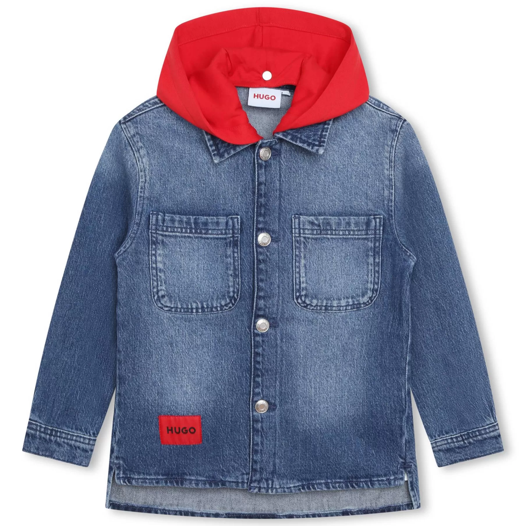 Garçon HUGO Veste En Jean A Capuche