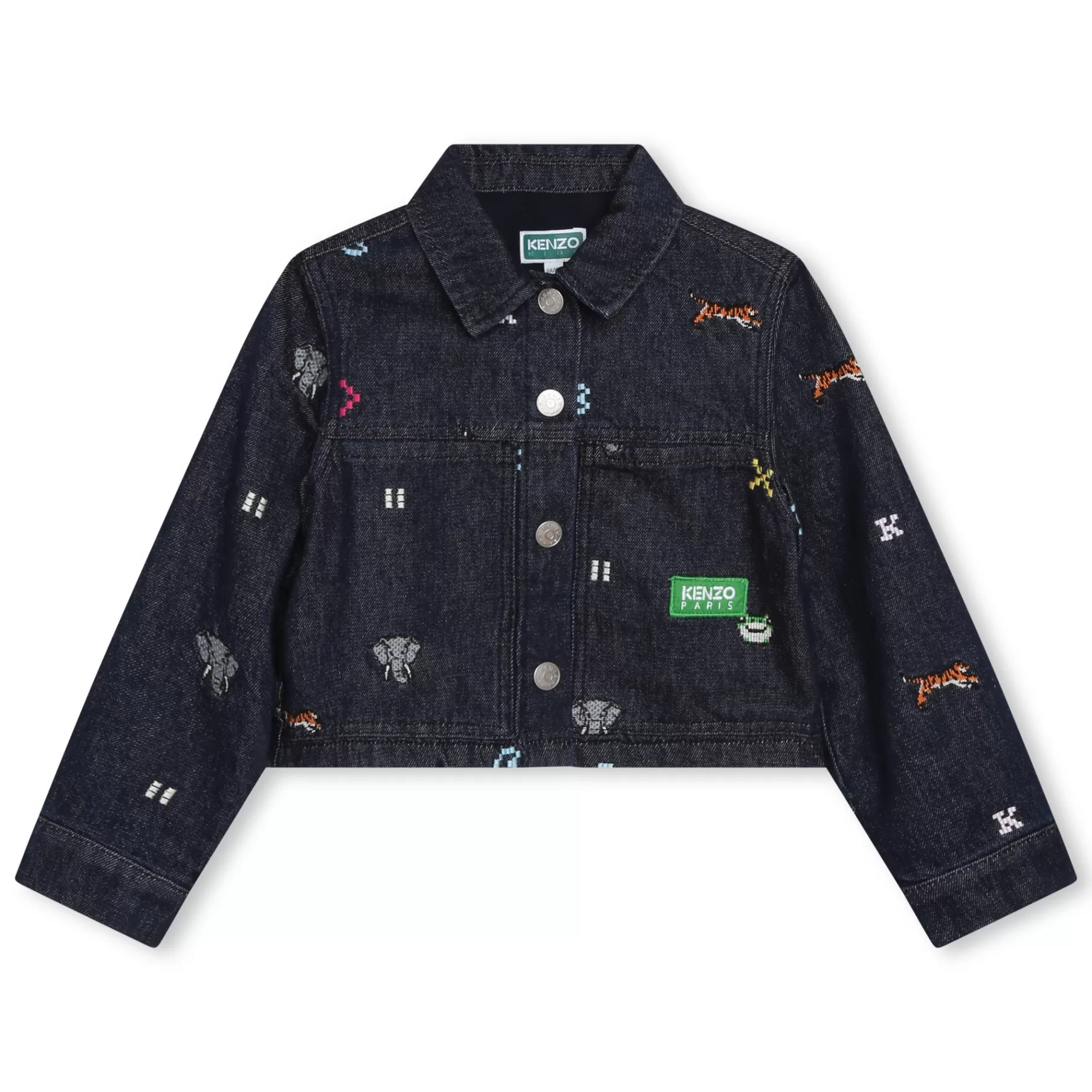 Fille KENZO KIDS Veste En Jean Brodee