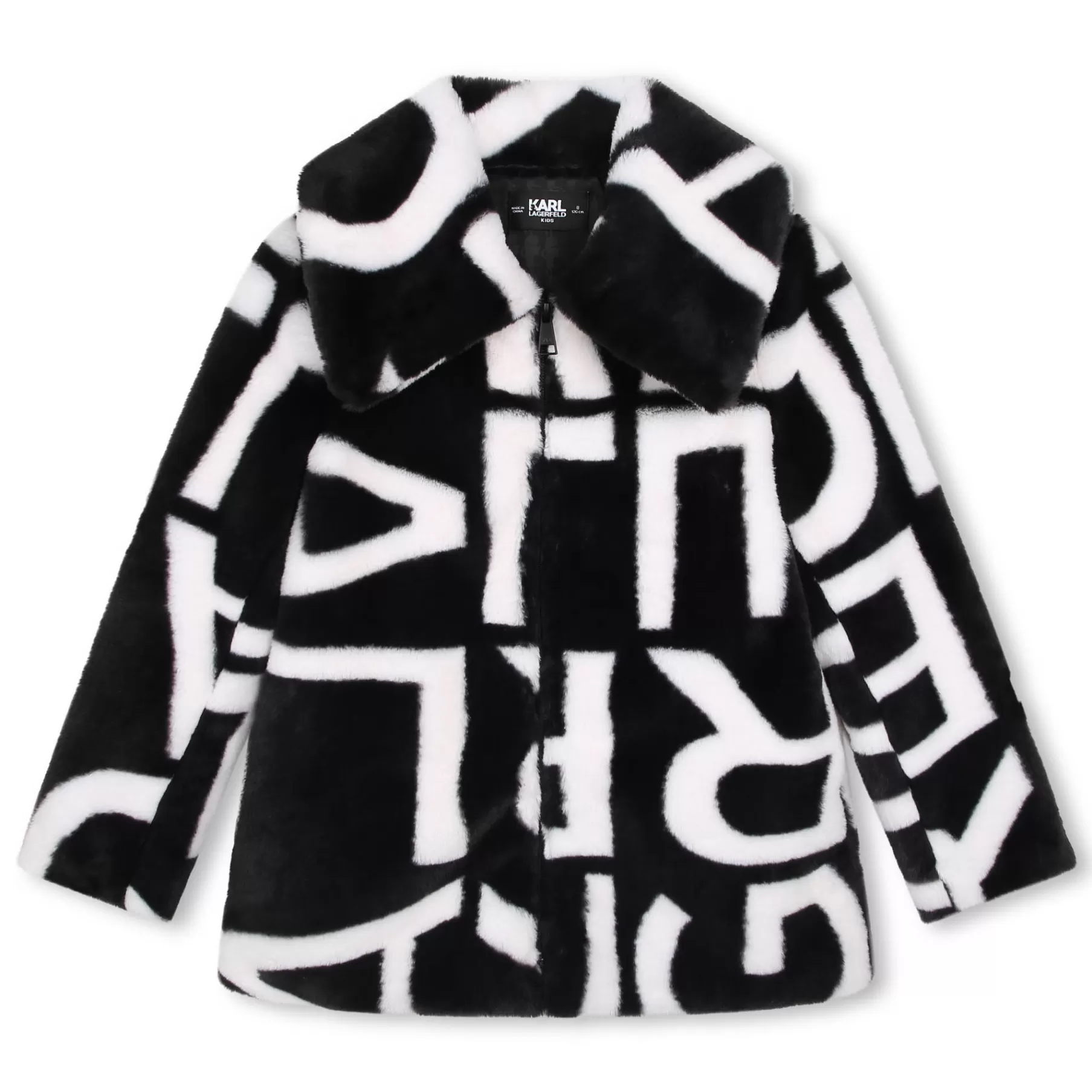 Fille KARL LAGERFELD KIDS Veste En Peluche Imprimee