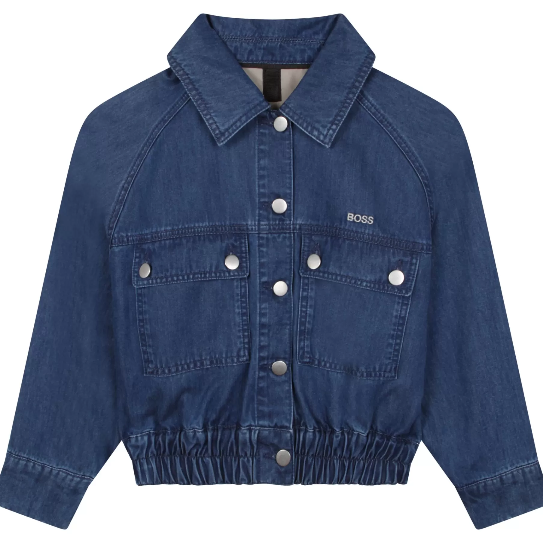 Fille BOSS Veste Fermeture Pressionnee