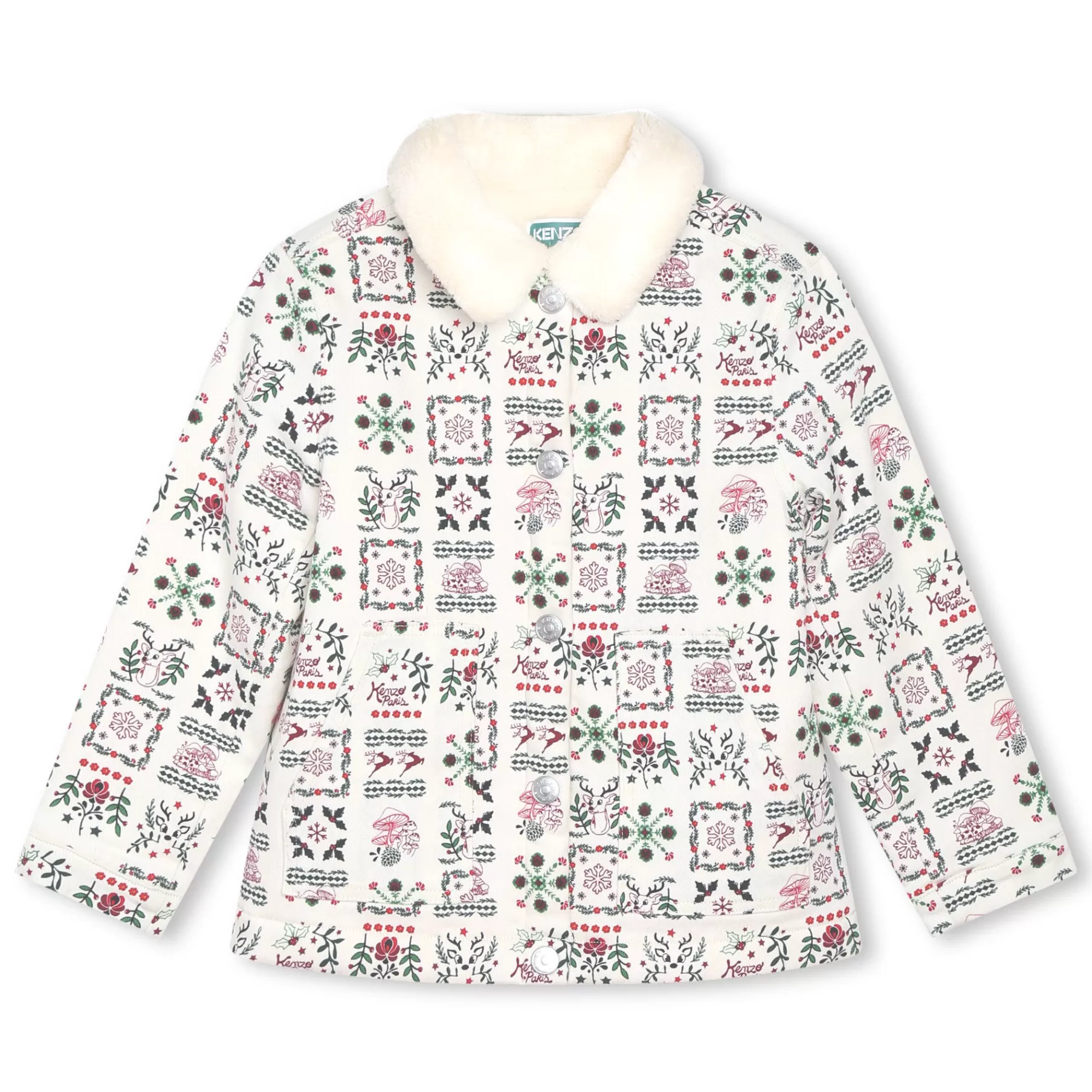 Garçon KENZO KIDS Veste Imprimee Col Fantaisie